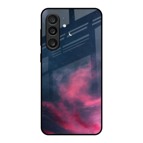 Moon Night Glass Case For Samsung Galaxy M56 5G