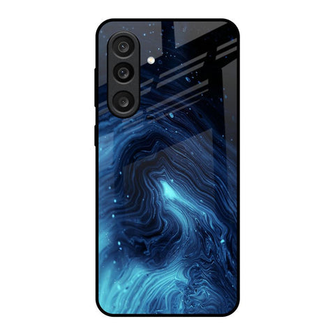 Dazzling Ocean Gradient Glass Case For Samsung Galaxy M56 5G