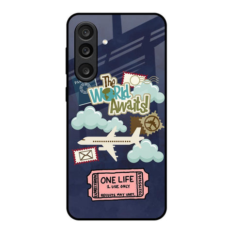 Tour The World Glass Case For Samsung Galaxy M56 5G