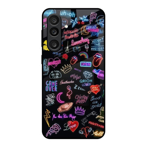 Accept The Mystery Glass Case for Samsung Galaxy M56 5G