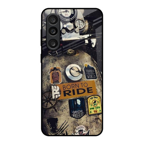 Ride Mode On Glass Case for Samsung Galaxy M56 5G