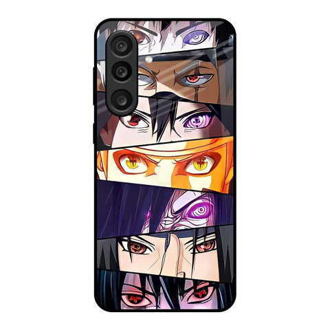 Anime Eyes Glass Case for Samsung Galaxy M56 5G