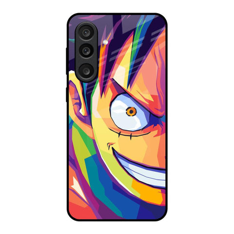 Monkey Wpap Pop Art Glass Case for Samsung Galaxy M56 5G