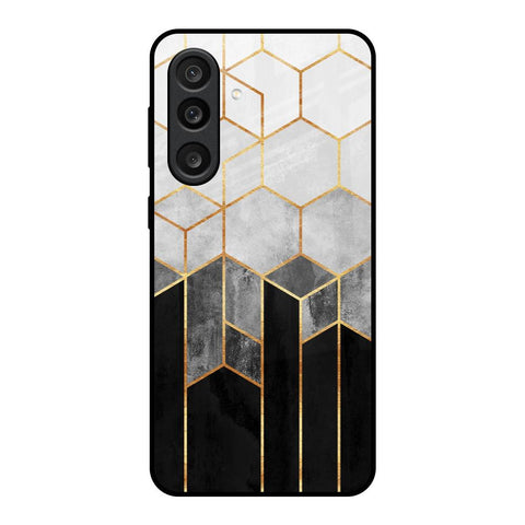 Tricolor Pattern Glass Case for Samsung Galaxy M56 5G