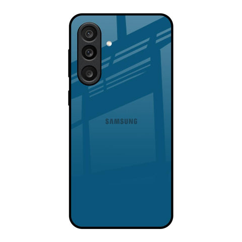 Cobalt Blue Glass Case for Samsung Galaxy M56 5G