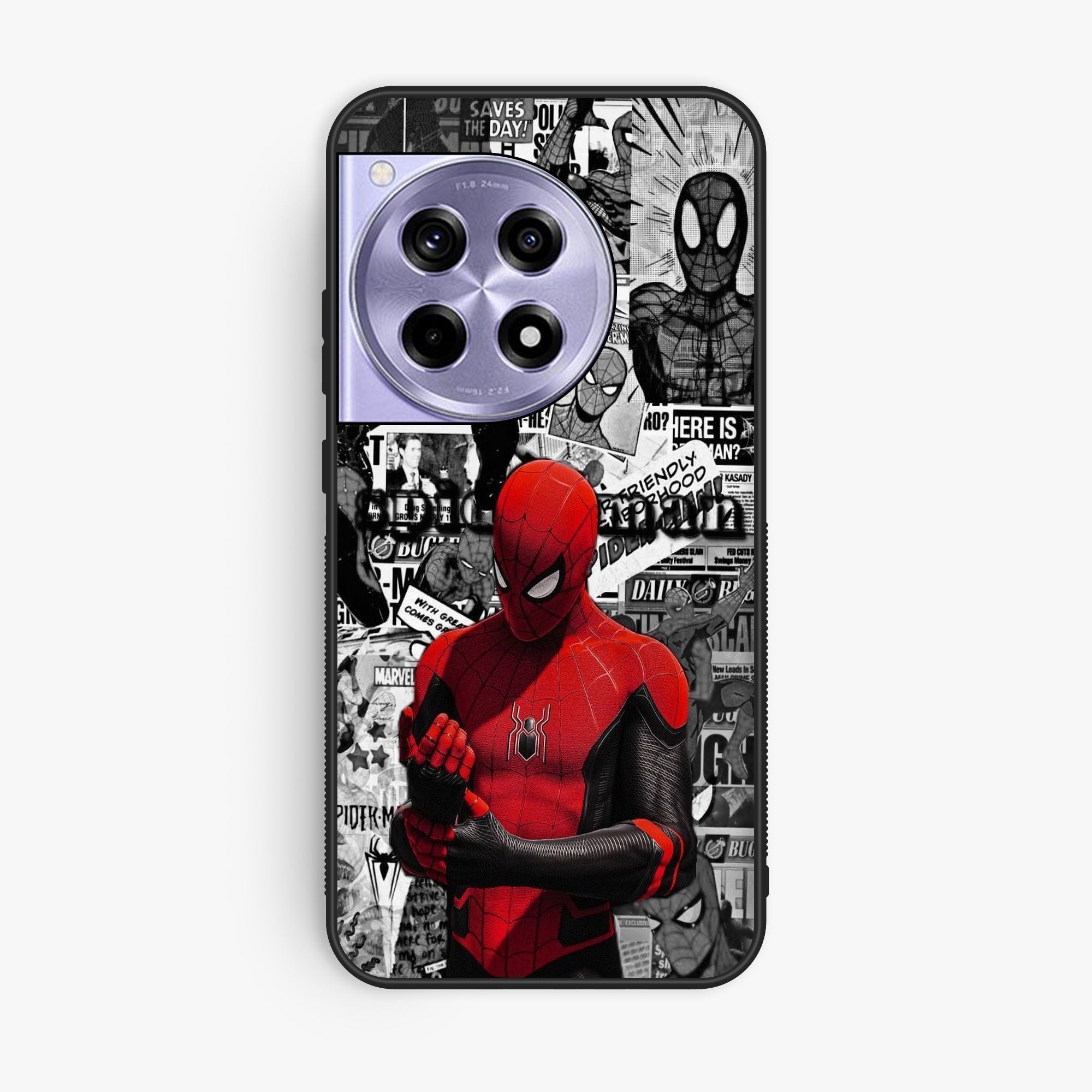 OnePlus 12R - Spiderman Wallpapers - Premium Glossy Phone Case