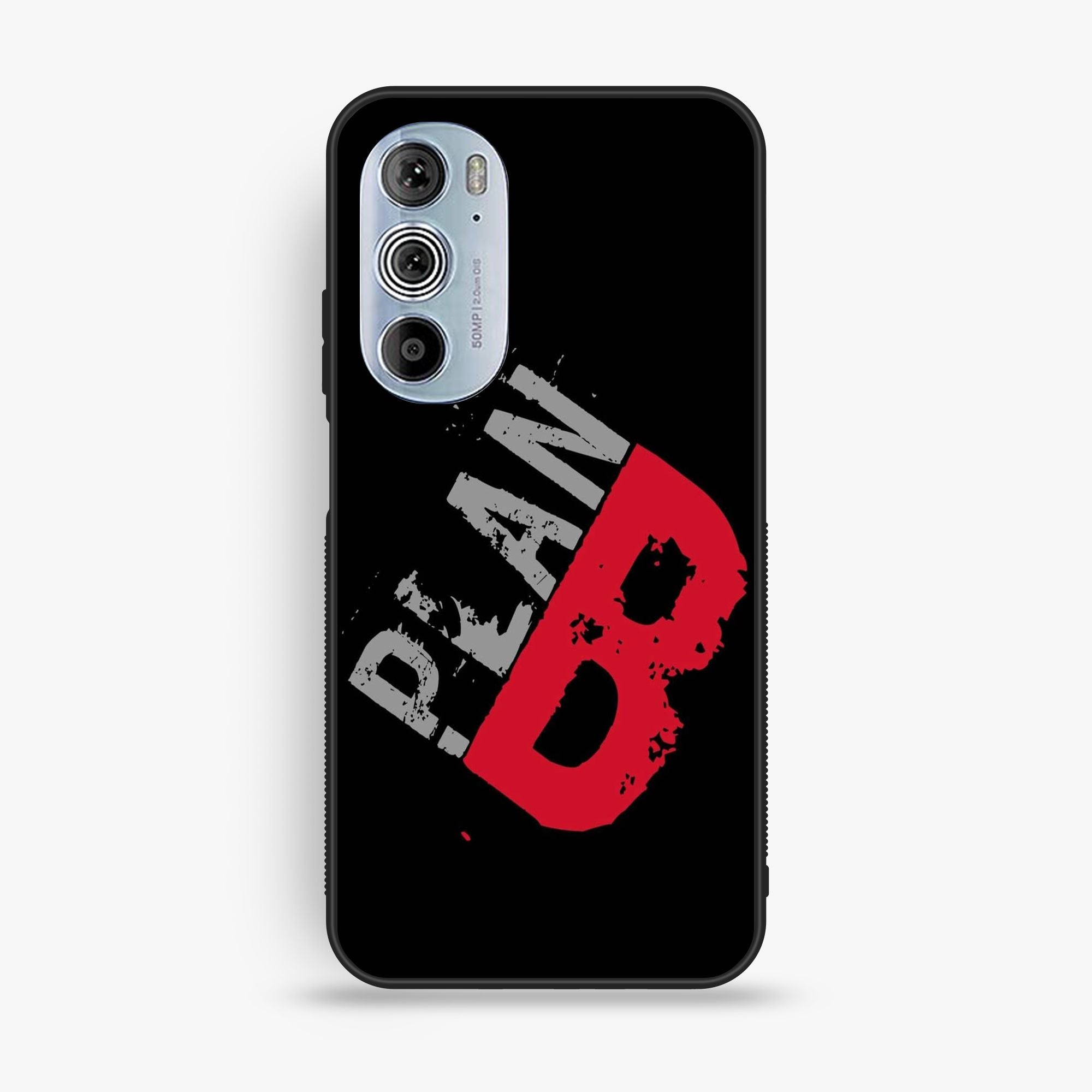 Motorola Edge 30 Pro - The Logo For Band, Red - Premium Glossy Phone Case
