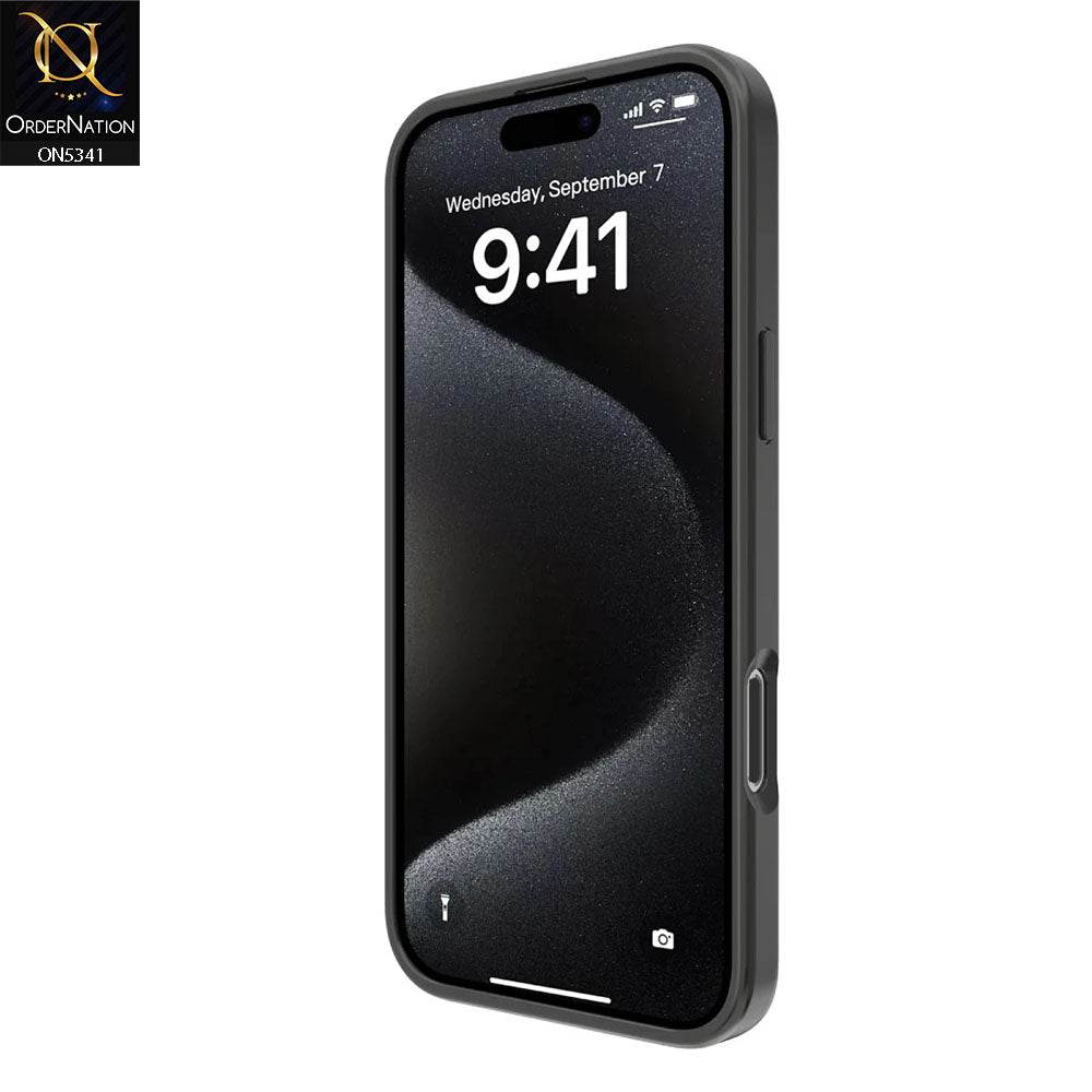 iPhone 16 Pro Max Cover - Black - Youksh Soft Silicon Case - Futurestore.pk