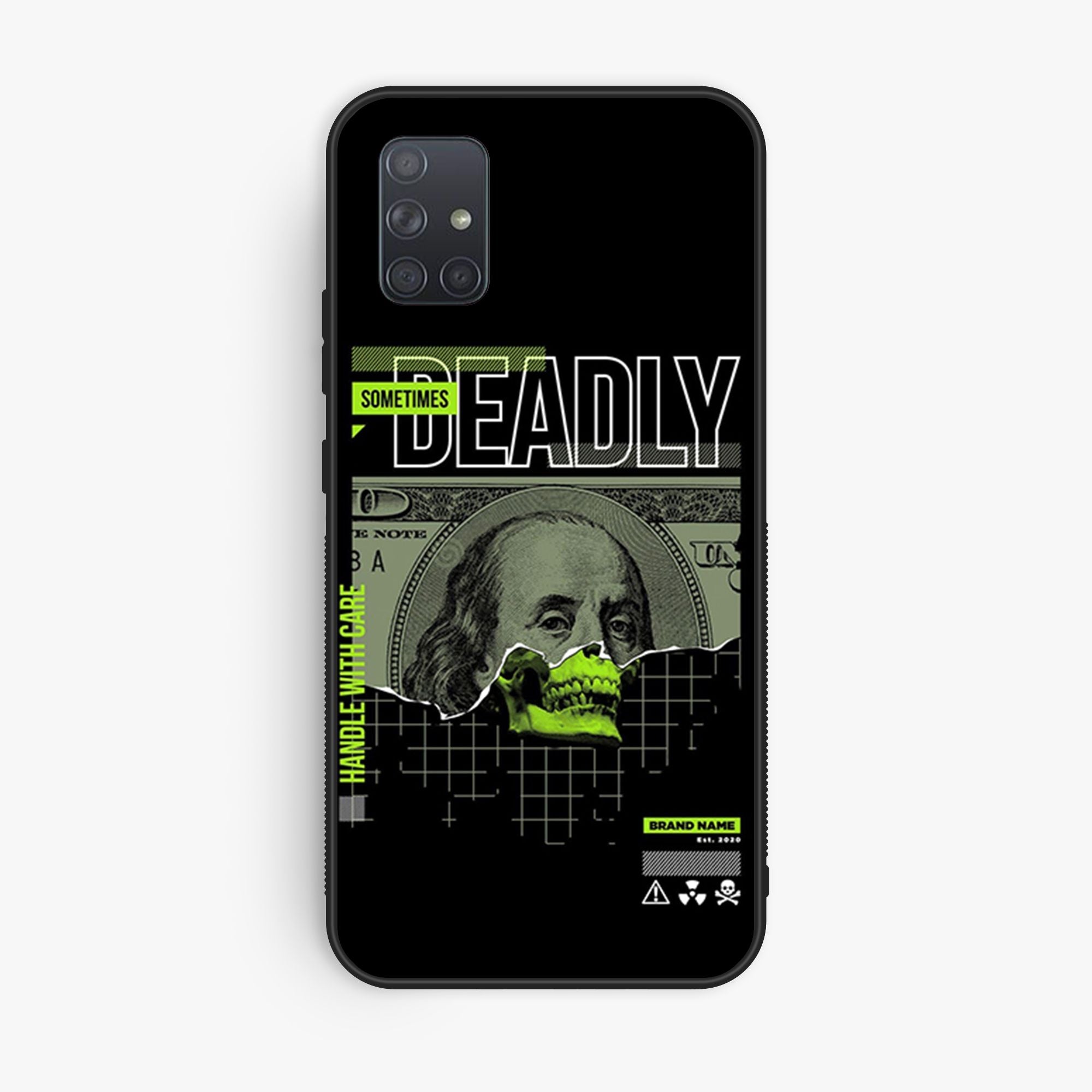 Samsung Samsung Galaxy A71 Design 076 Premium Glossy Phone Case