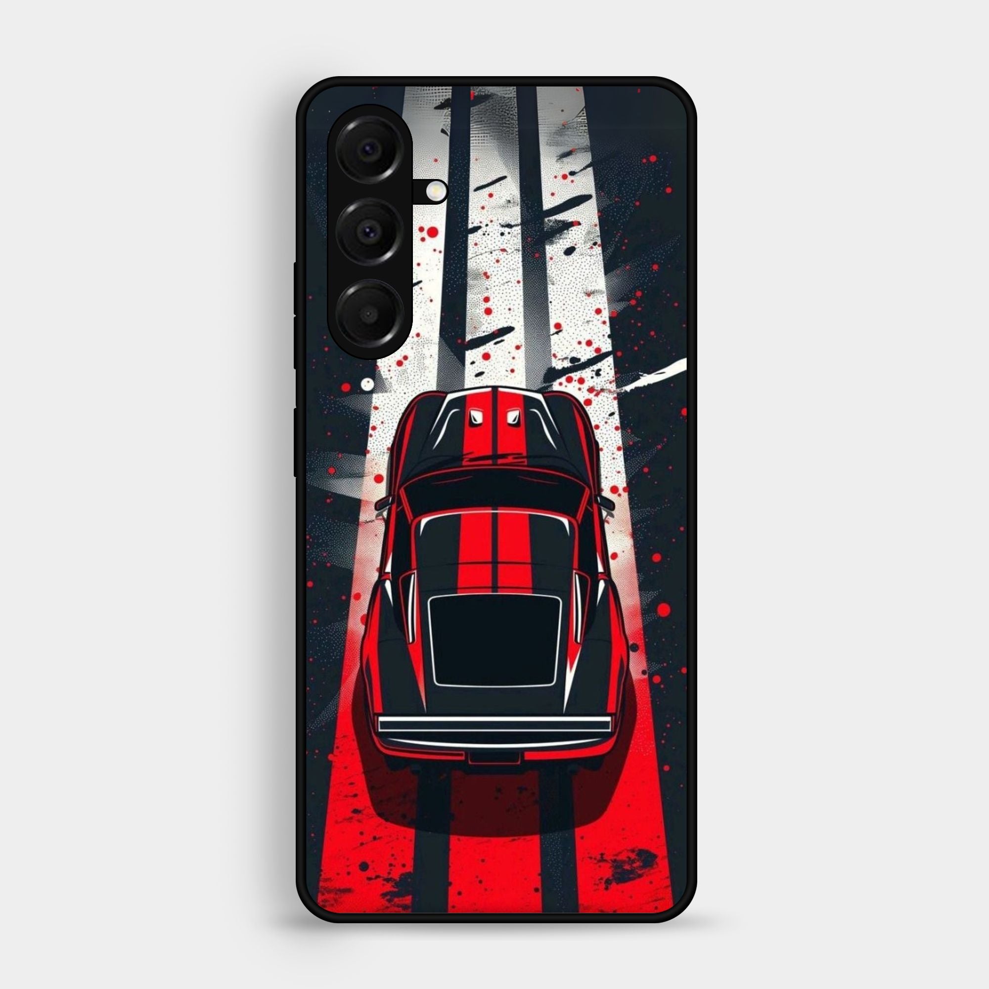 Samsung Samsung Galaxy A05s Top-Down Track Premium Metal Printed soft Bumper shock Proof Case