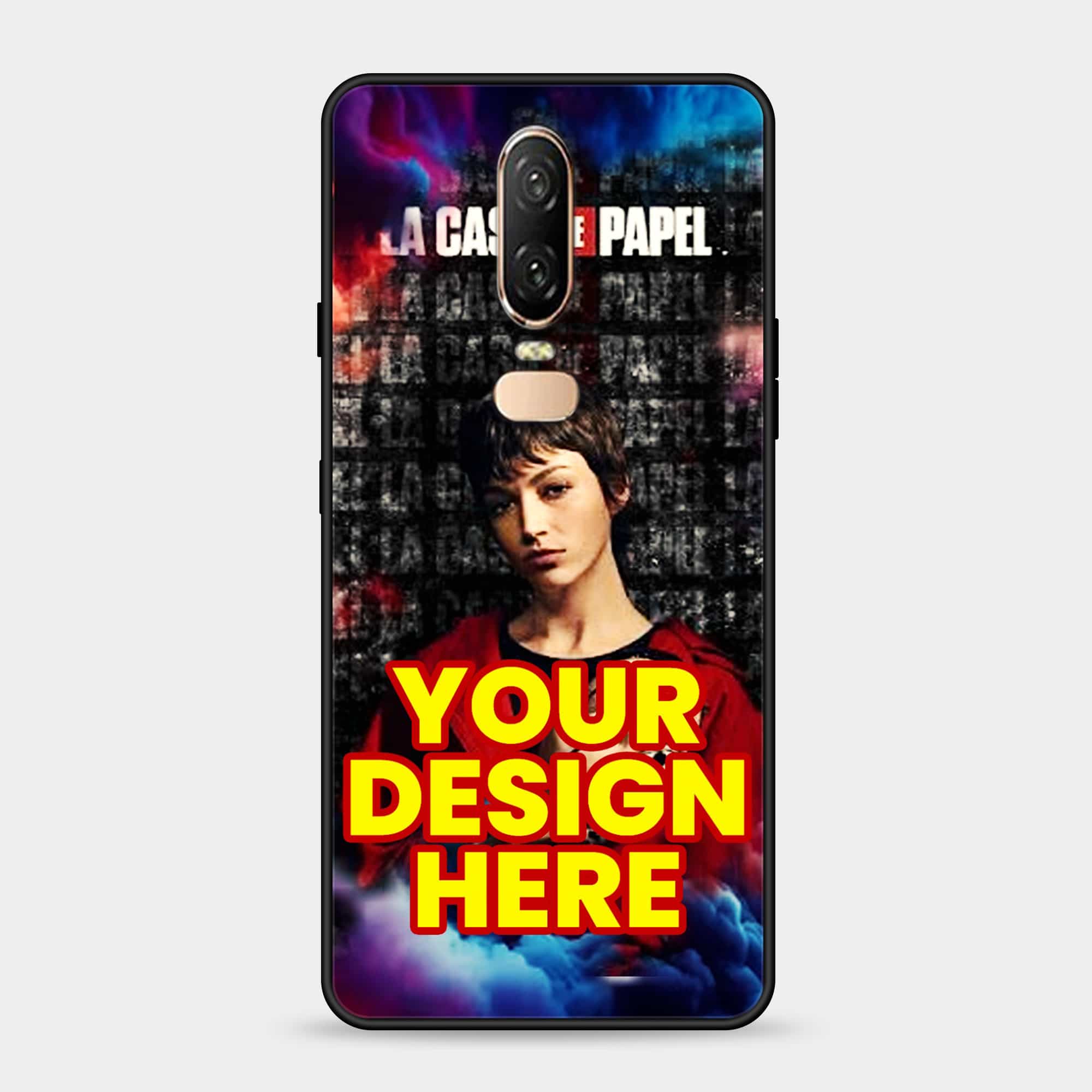 Oneplus 6 Customized Own Premium Glossy Phone Case