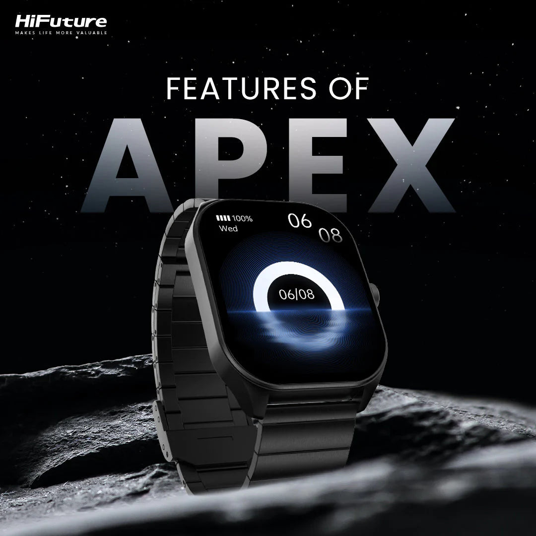 HiFuture APEX Luxury Stainless Steel Smart Watch