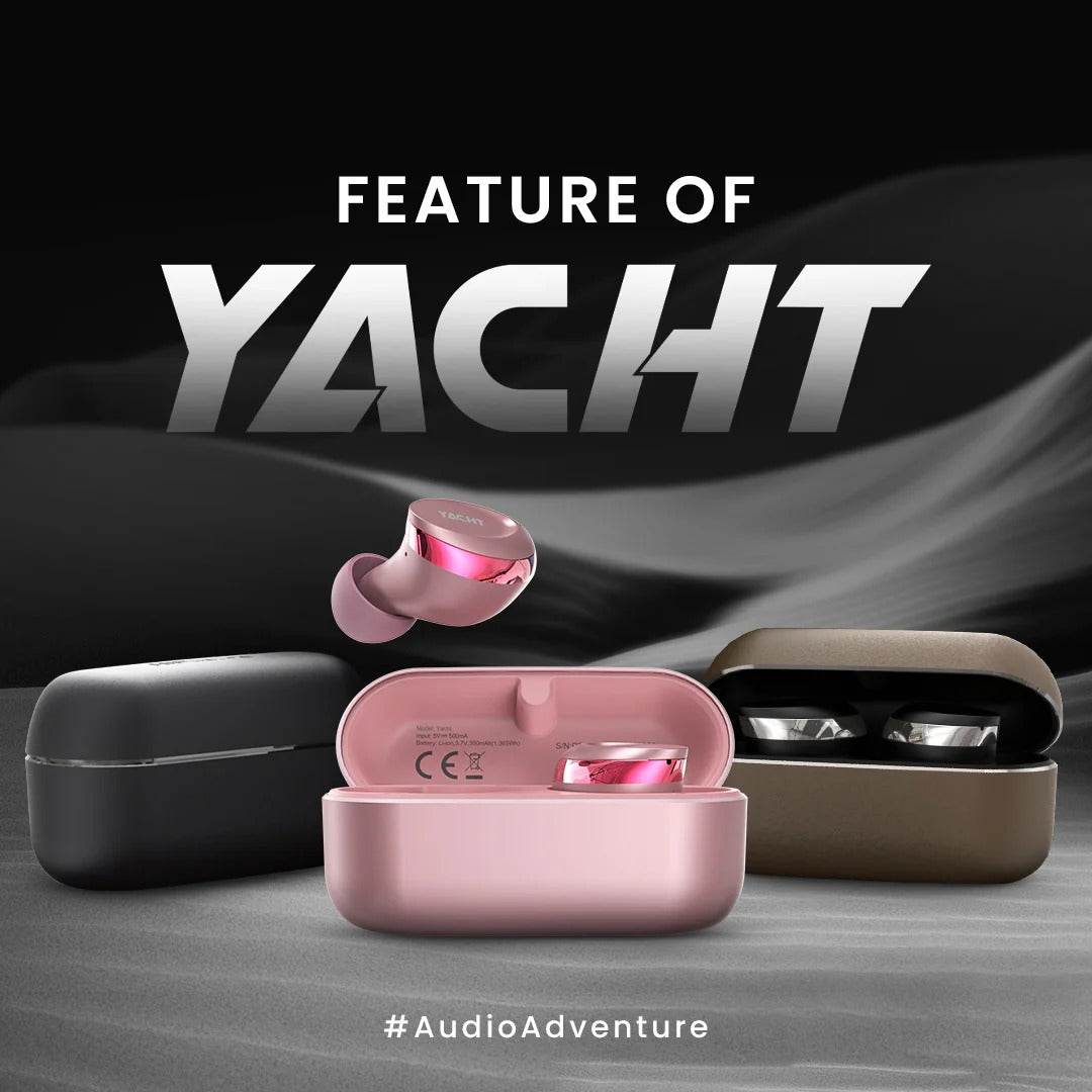 HiFuture Yacht True Wireless Qualcomm Earbuds w/ Noise Cancelling Mic - Futurestore.pk