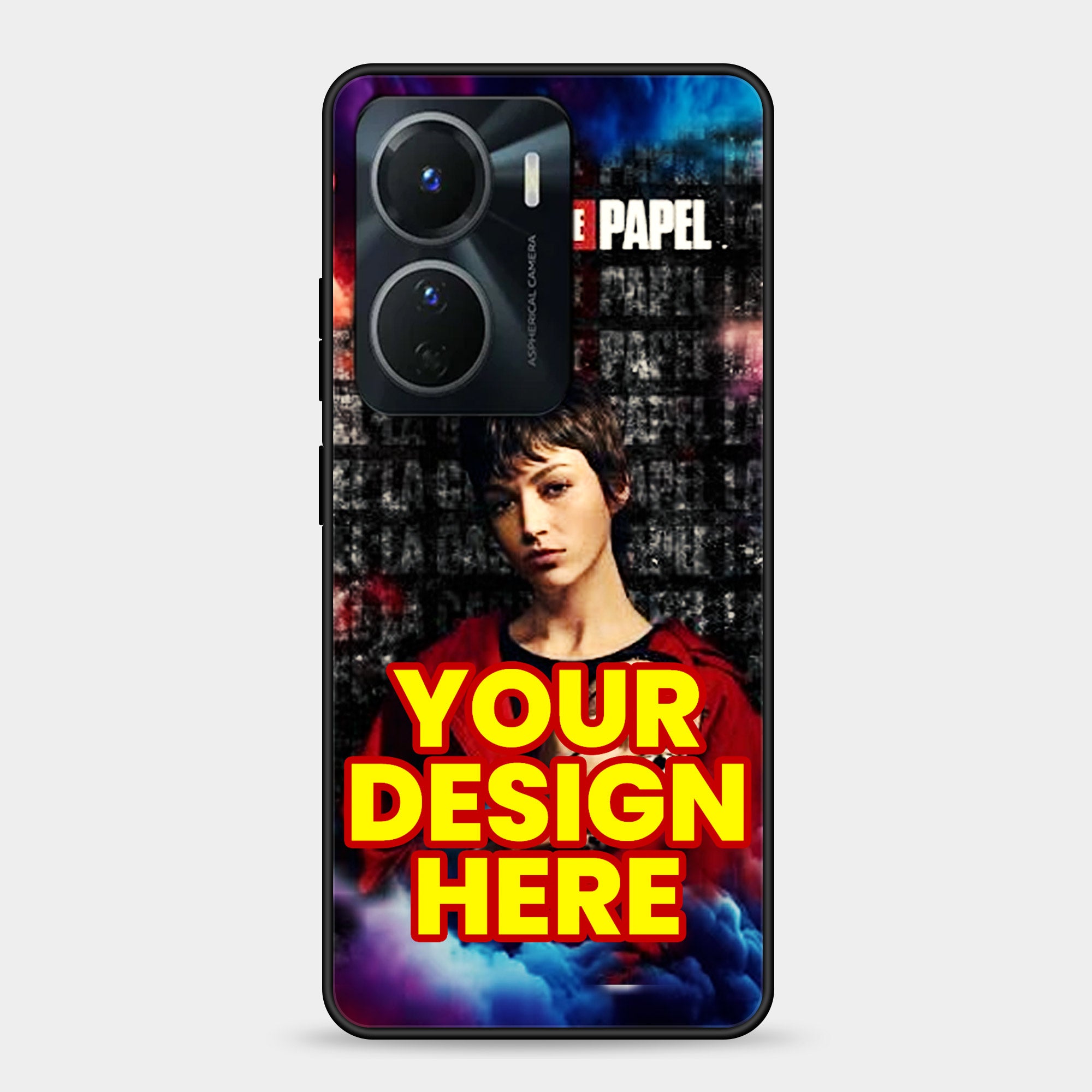 Vivo_Y16 Customized Your Own Glossy Phone Case