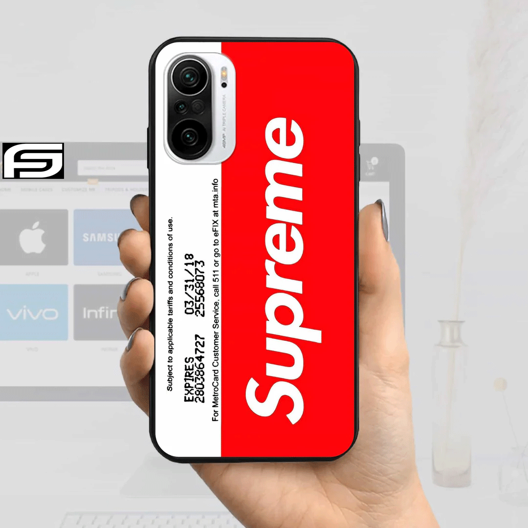 Supreme Design Series - HQ Ultra Shine Premium Glass Phone Case All Models