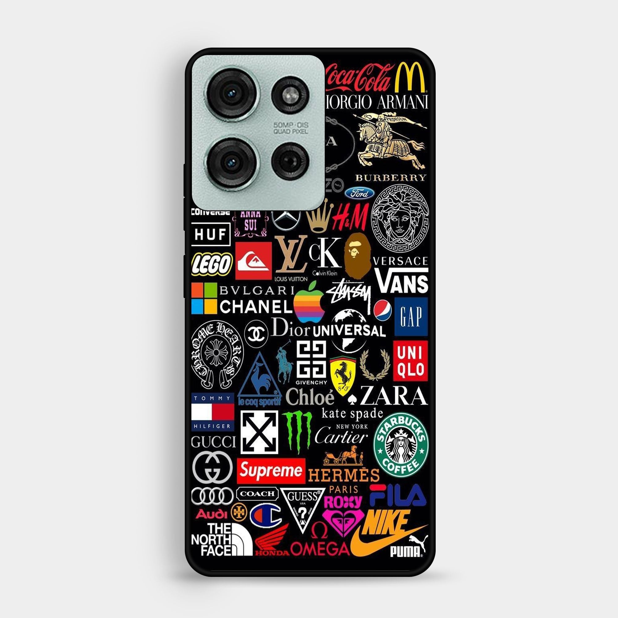 Motorola Moto G75 - A Poster With All The - Premium Glossy Phone Case
