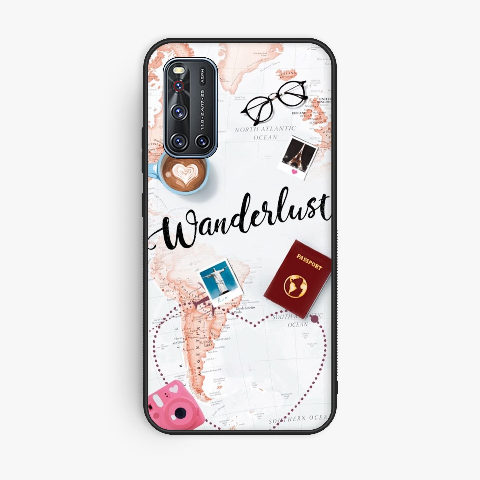 Vivo V19 Design 005 Premium Glossy Phone Case