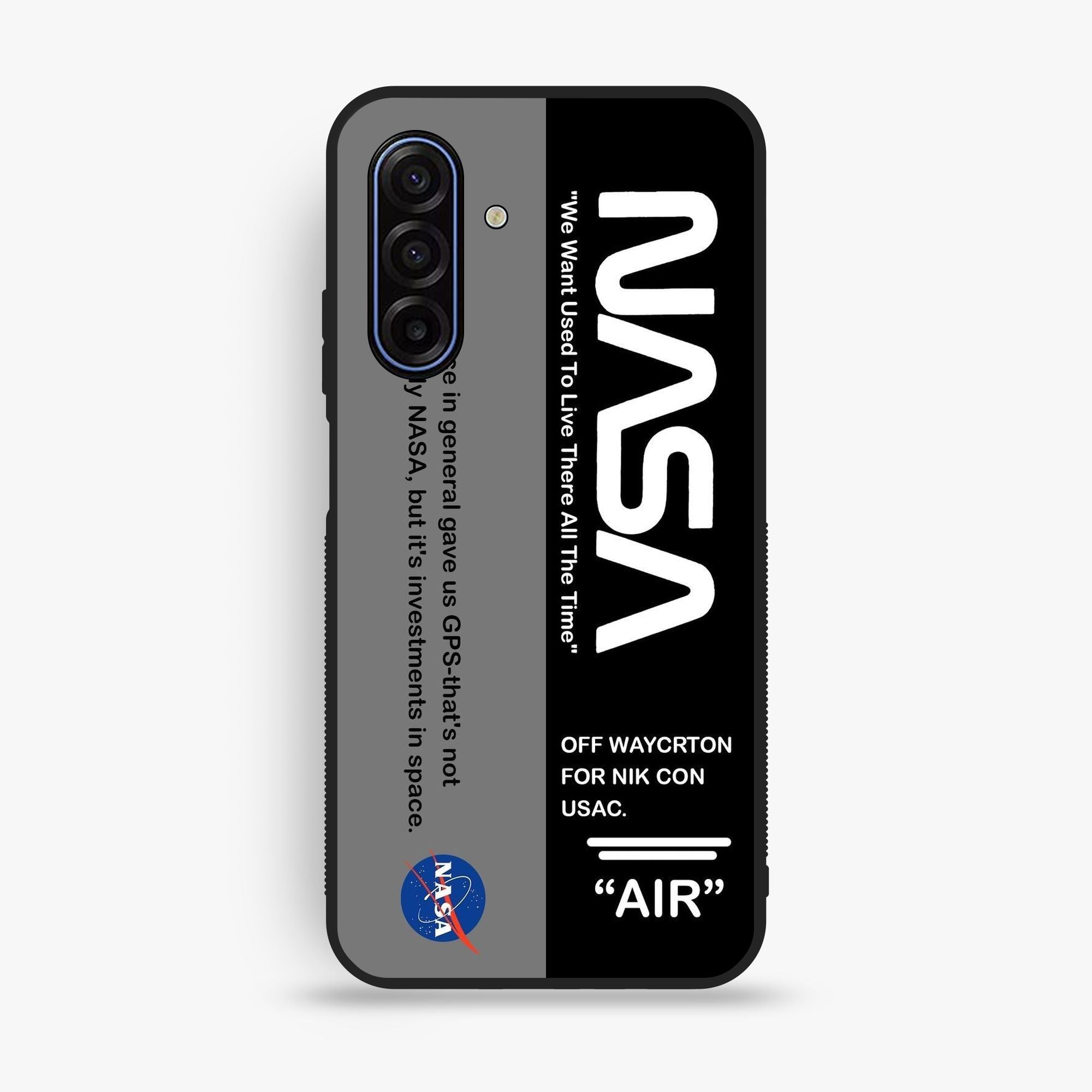Samsung A17 - The Nasa Logo And - Premium Glossy Phone Case