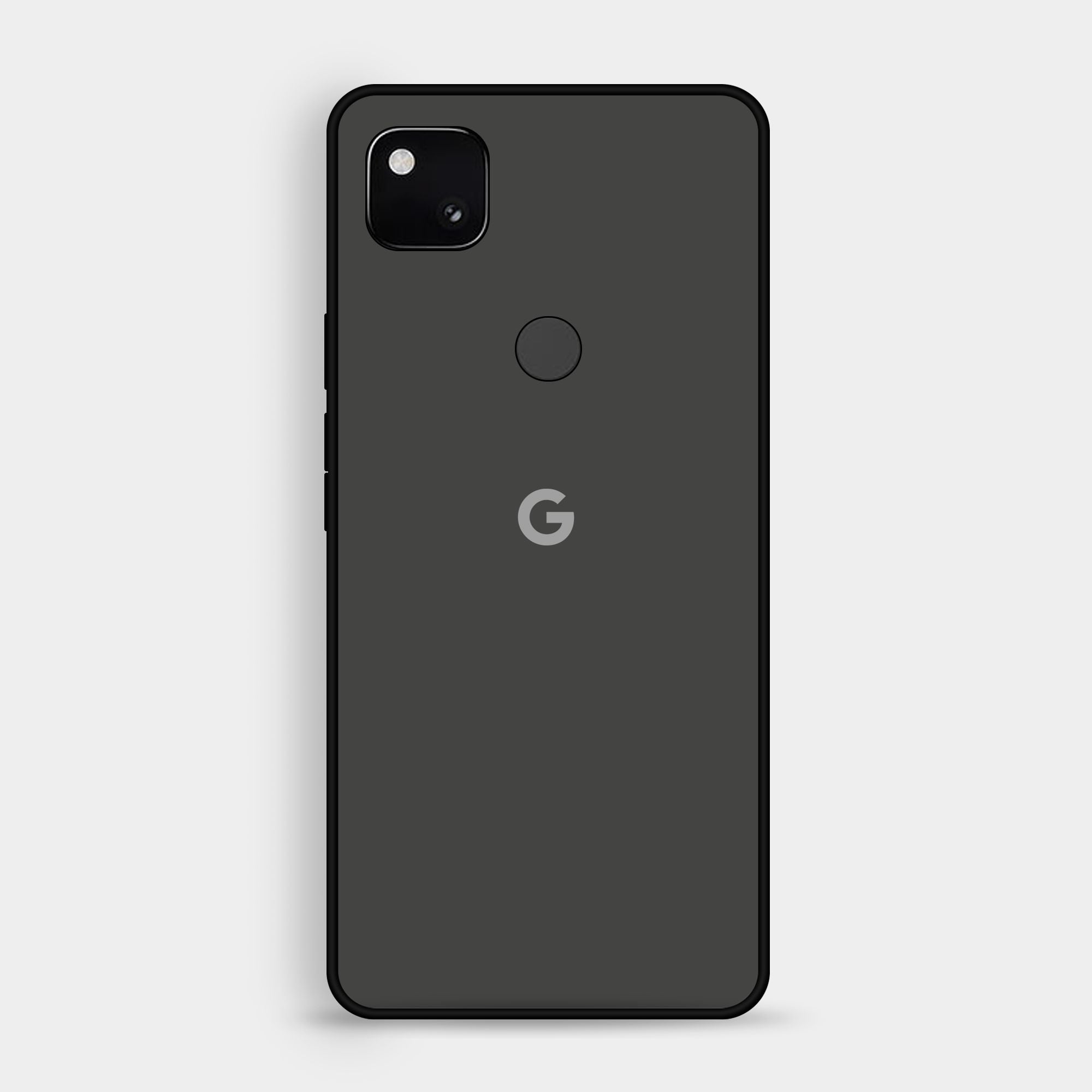 Google Pixel Google Pixel 4a Dark Gray Pixel Logo Premium Glossy Phone Case