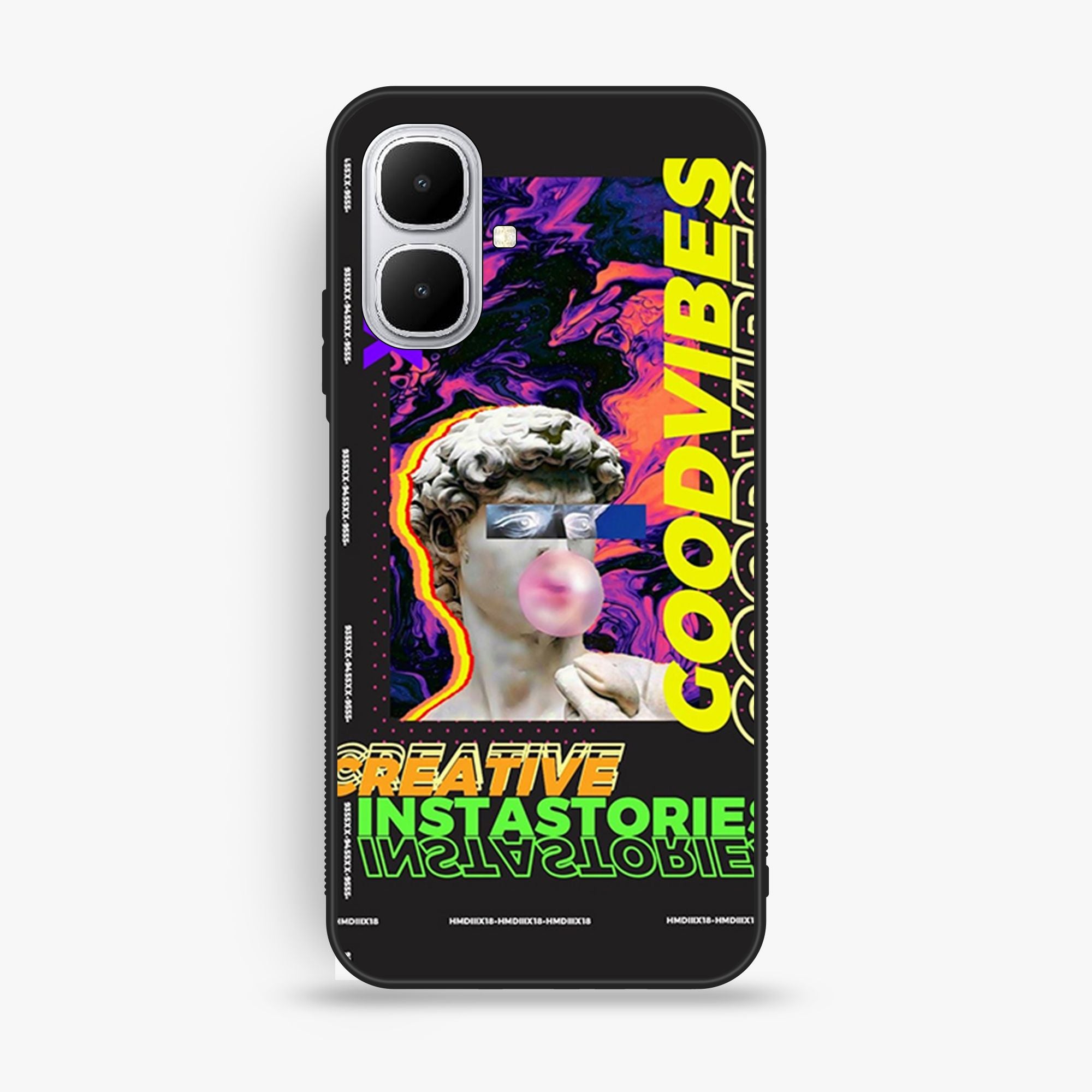 Infinix Smart 10 - Design 075 - Premium Glossy Phone Case