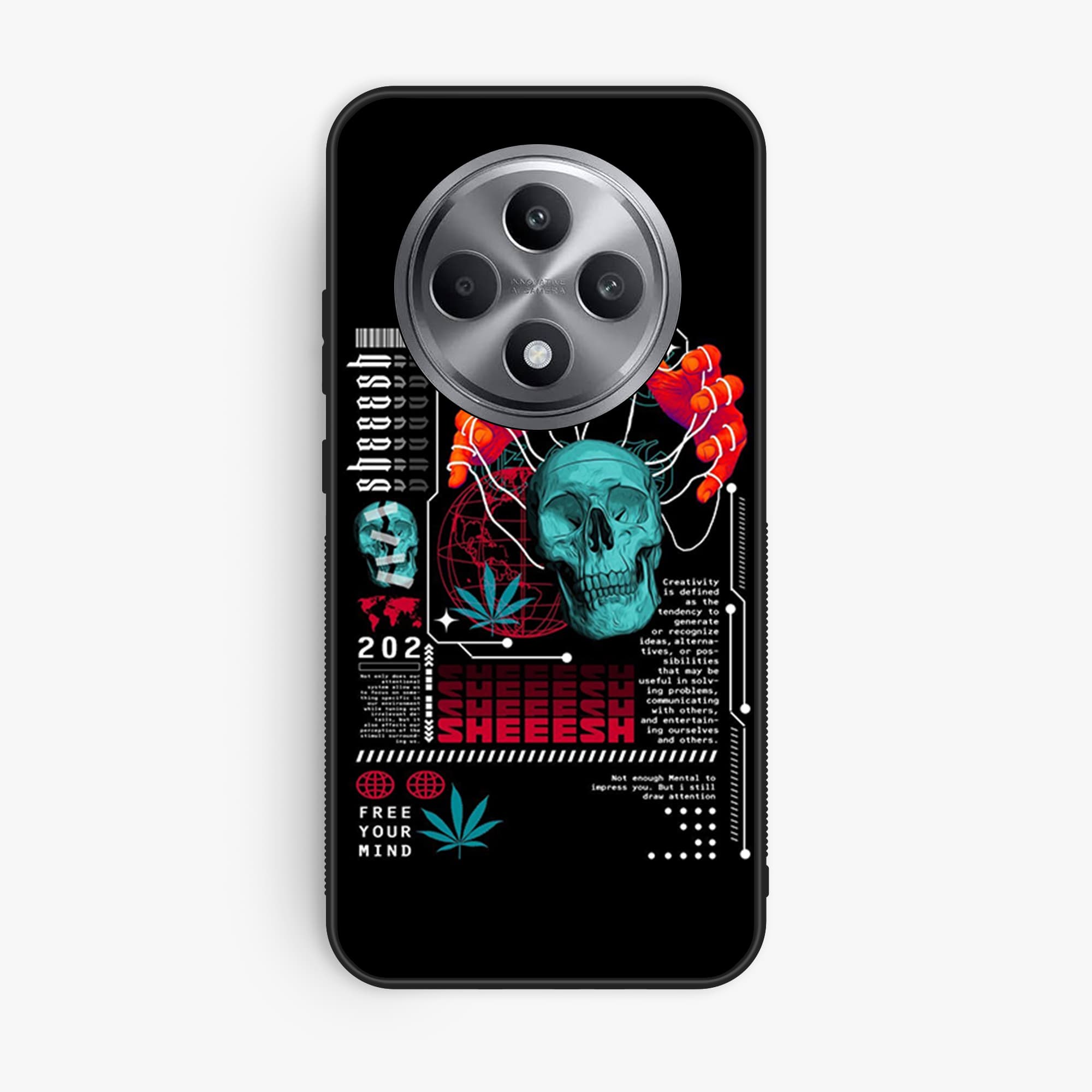 Oppo Reno 12F 4G Design 28 Premium Glossy Phone Case