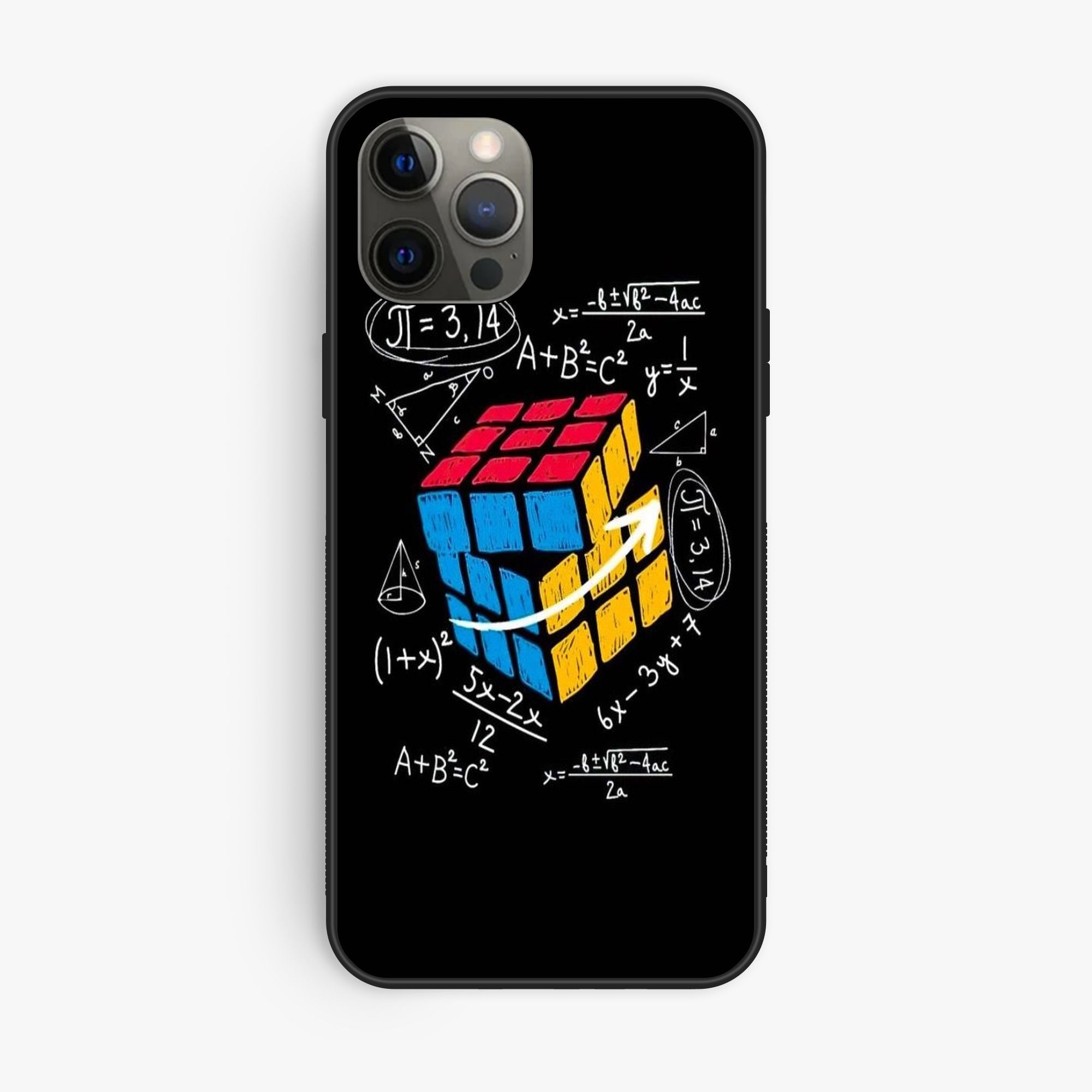 iPhone 12 Pro - A Black Shirt With Rub - Premium Glossy Phone Case