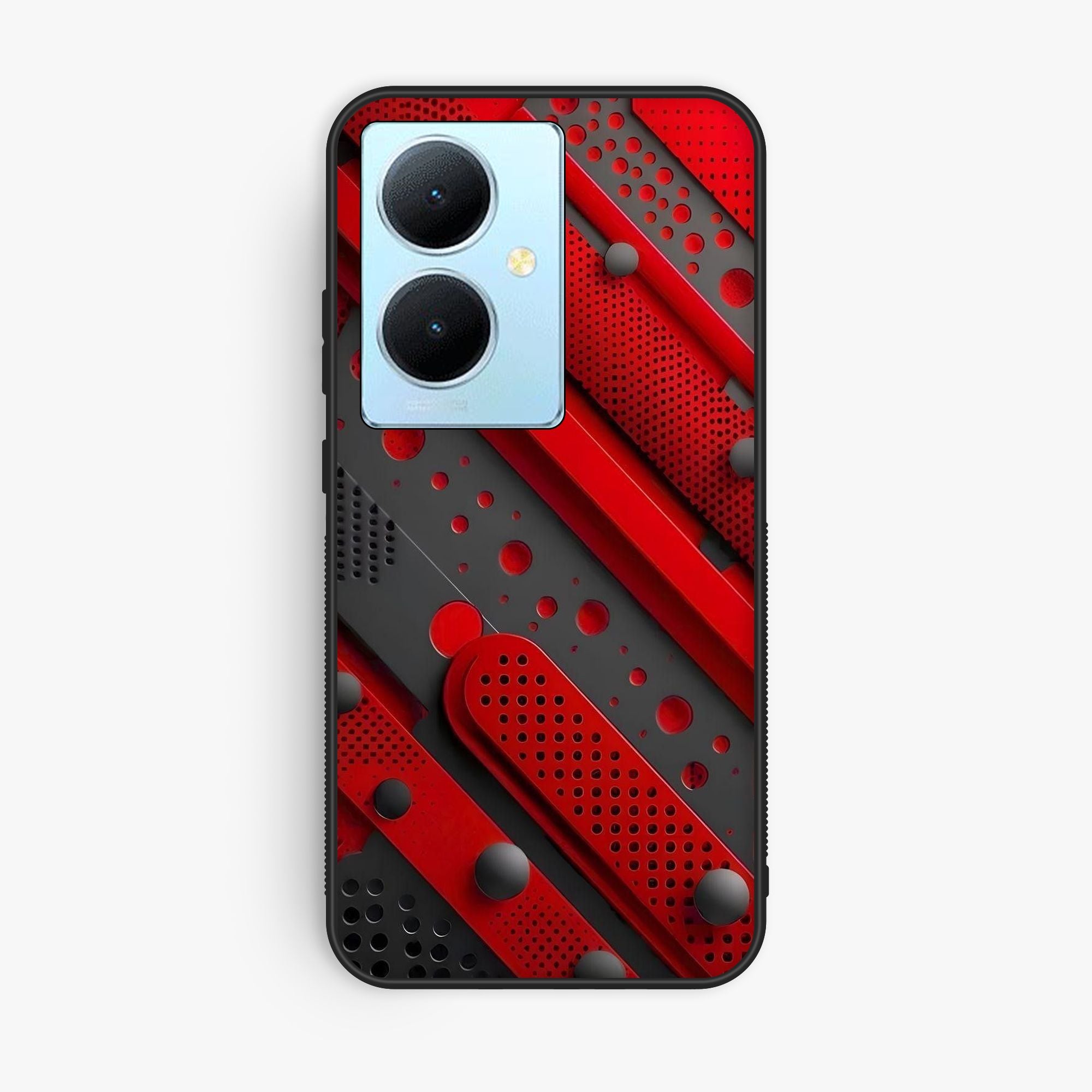 Vivo Y78 Plus Red Tech - Premium Glossy Phone Case