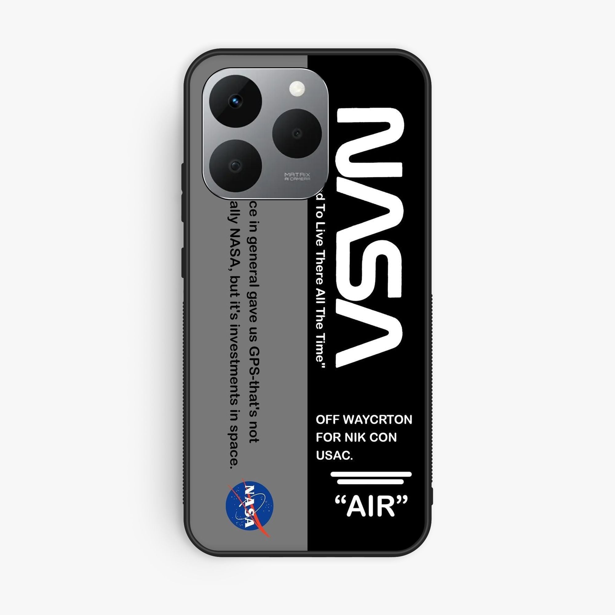 Realme 15T 5G - The Nasa Logo And - Premium Glossy Phone Case