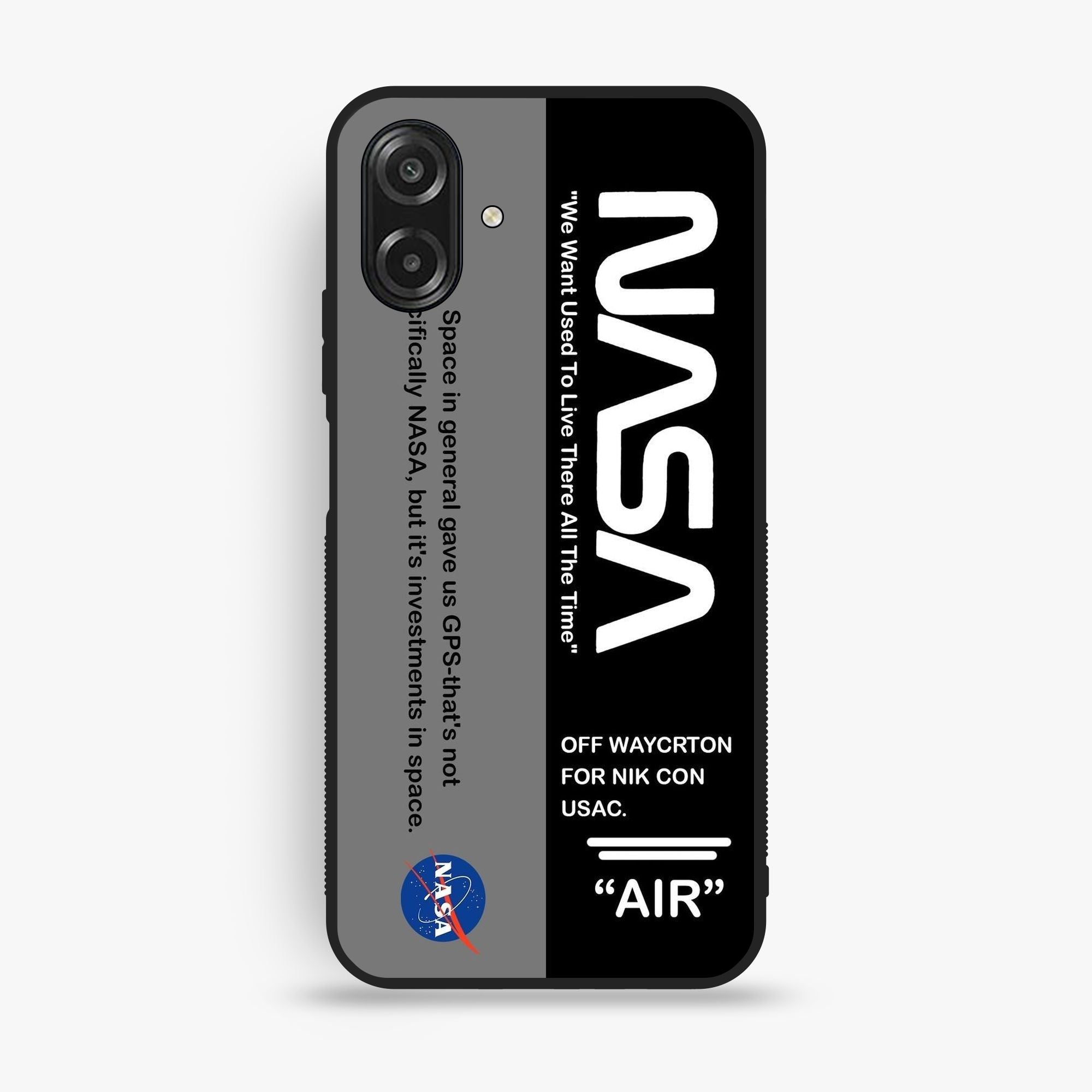 Samsung A07 - The Nasa Logo And - Premium Glossy Phone Case