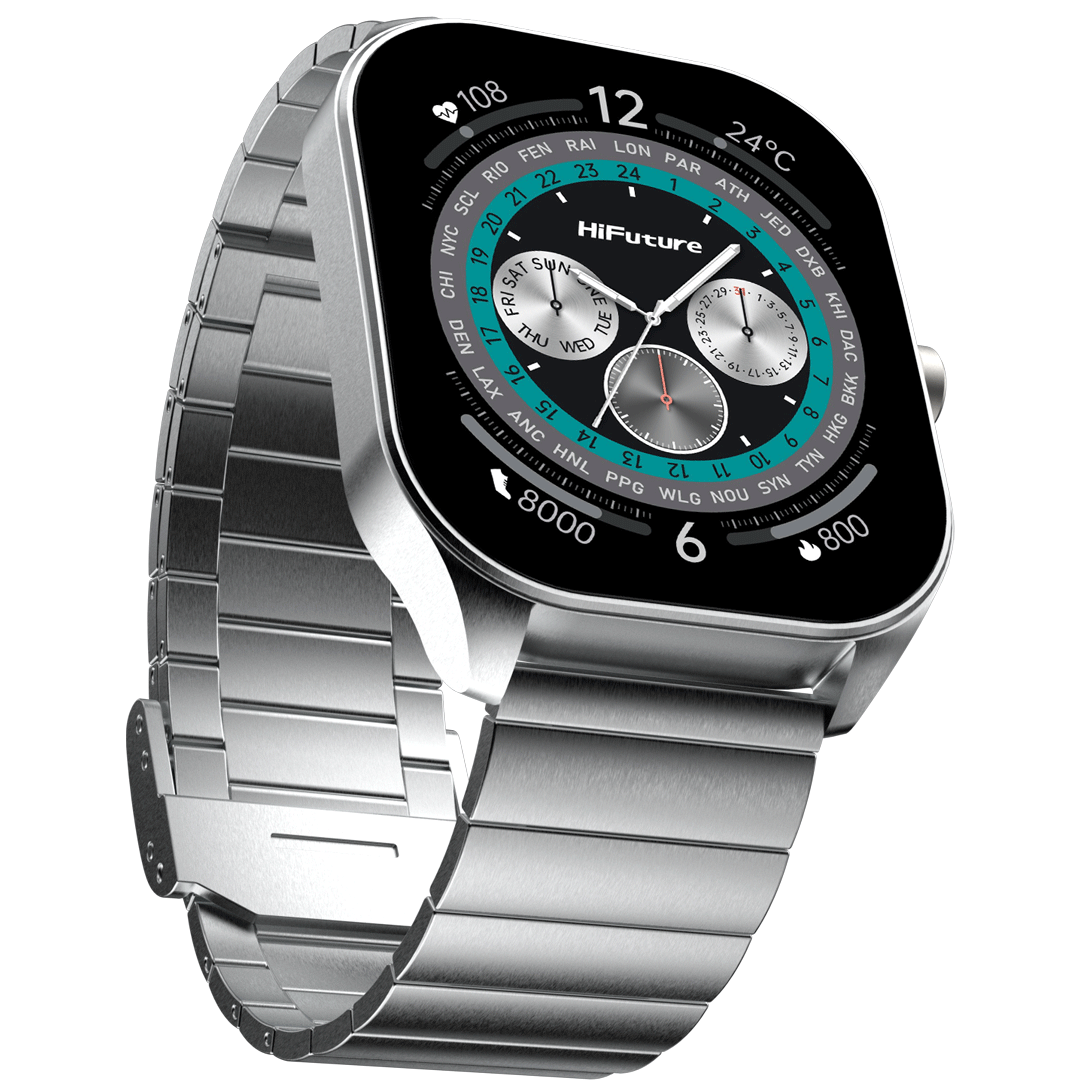 HiFuture APEX Luxury Stainless Steel Smart Watch