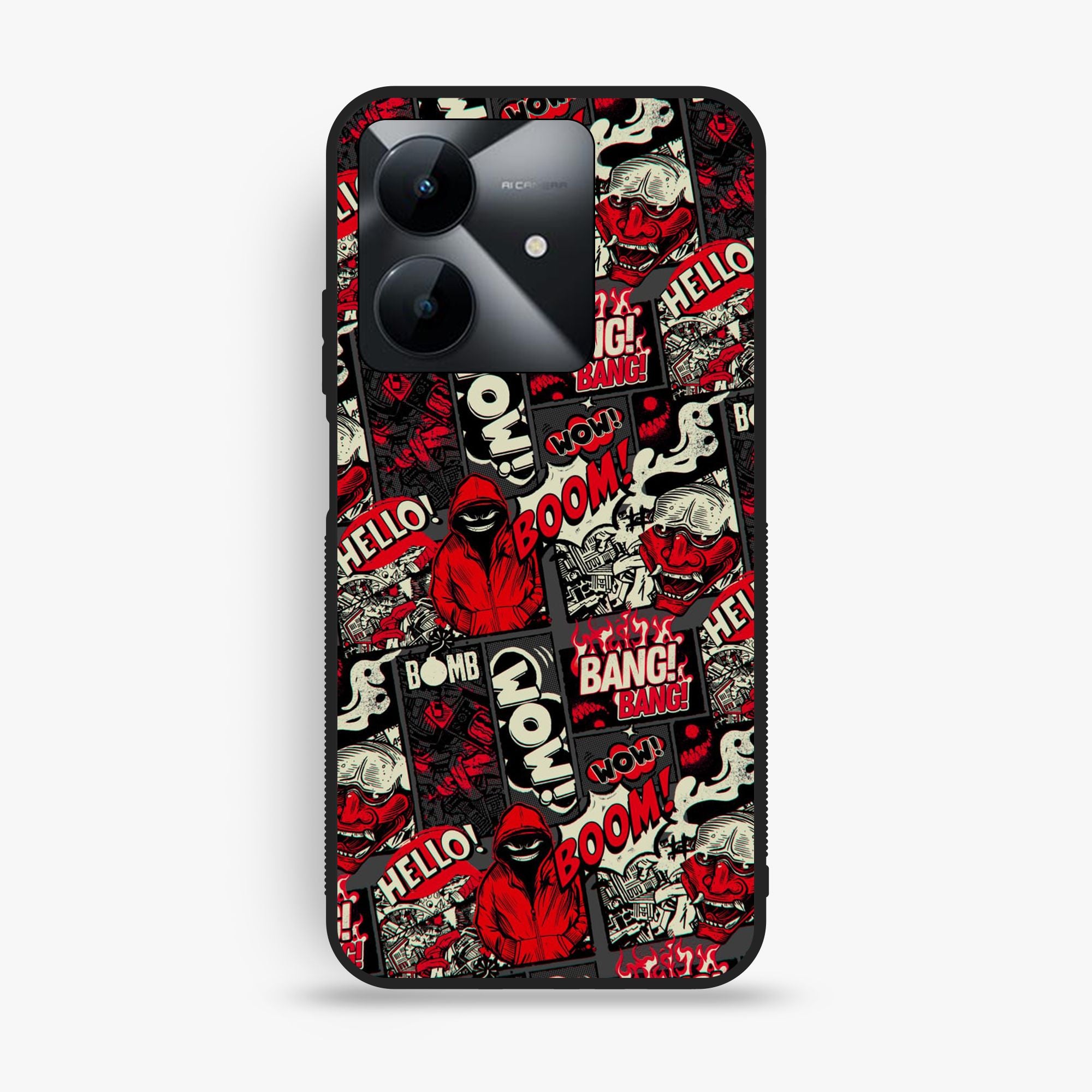 Realme Note 60x - Design 039 - Premium Glossy Phone Case