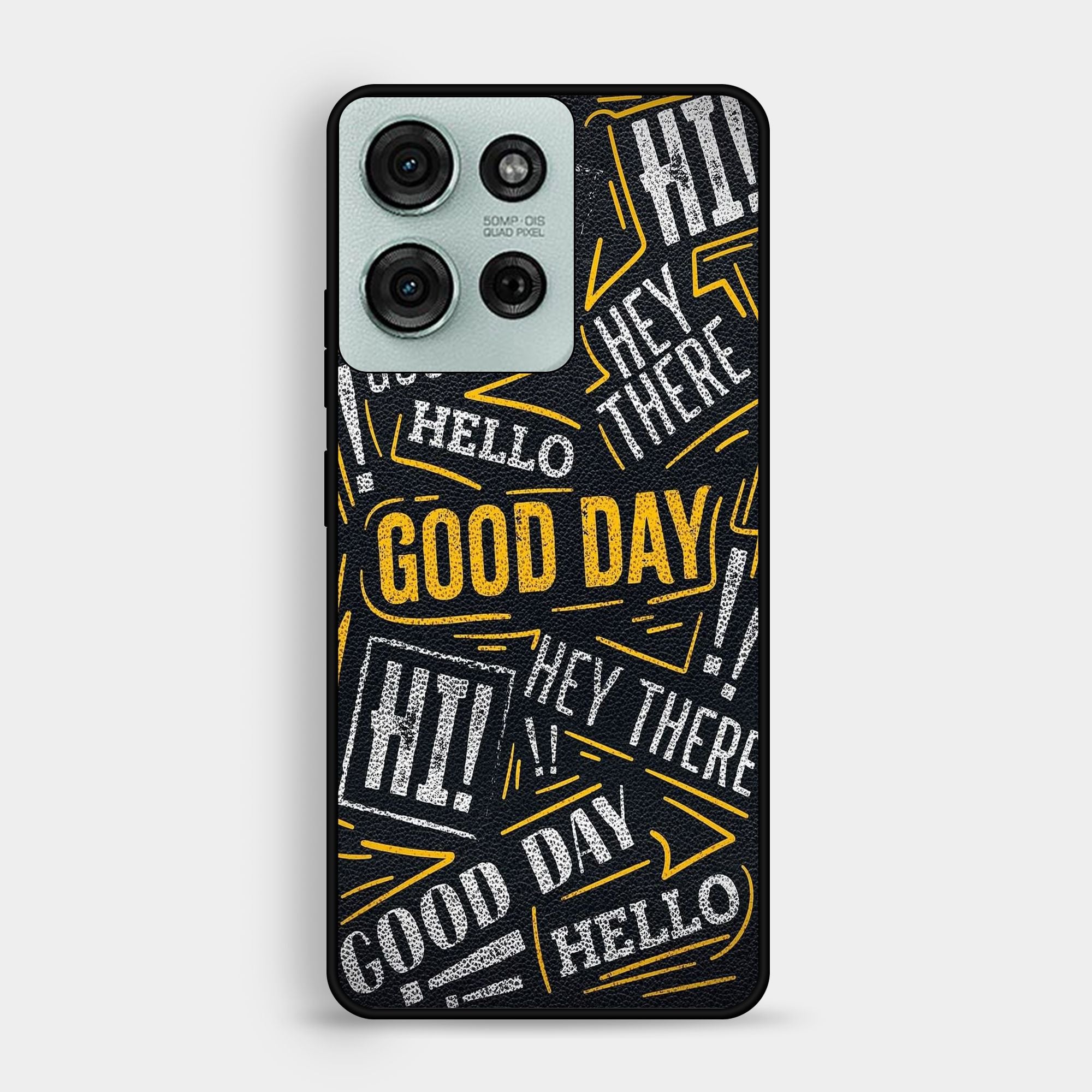 Motorola Moto G75 - A Poster With The Words - Premium Glossy Phone Case
