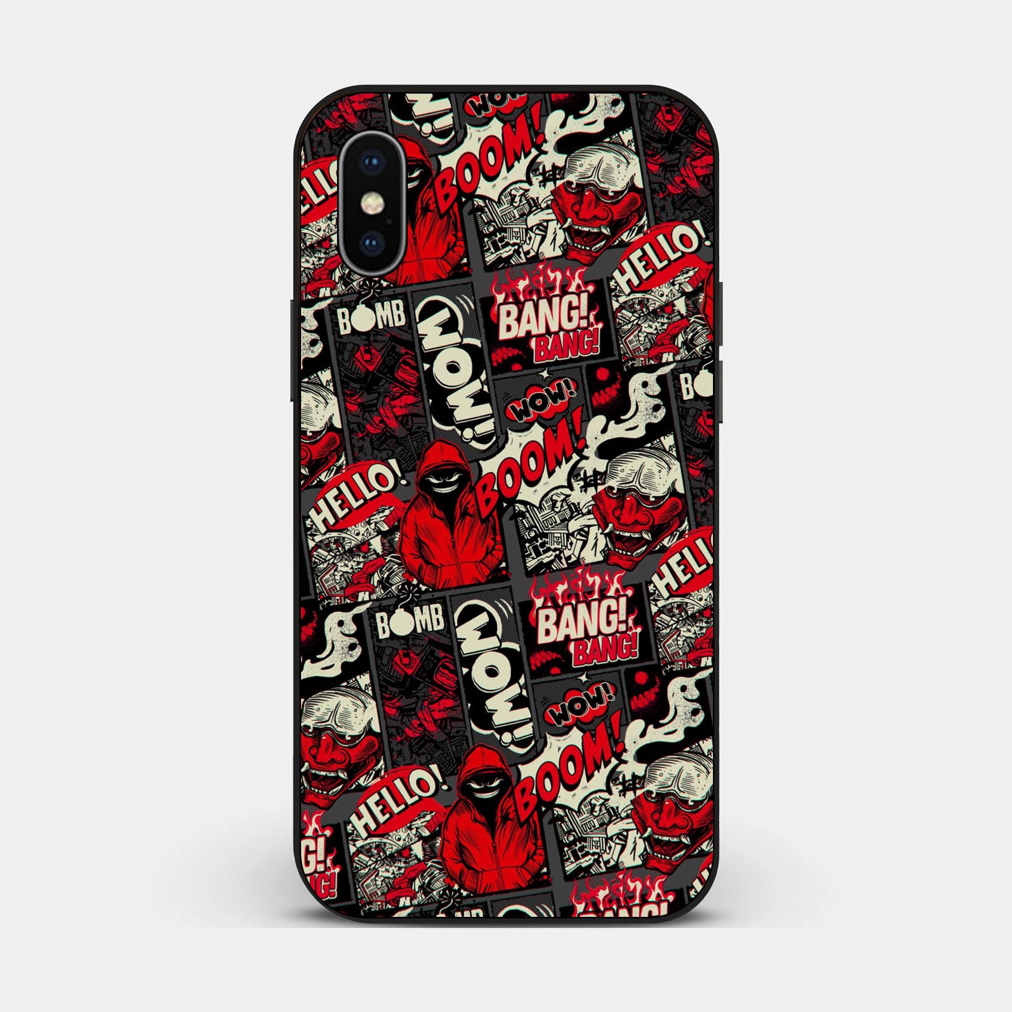 iPhone XS Max - Design 039 - Premium Glossy Phone Case