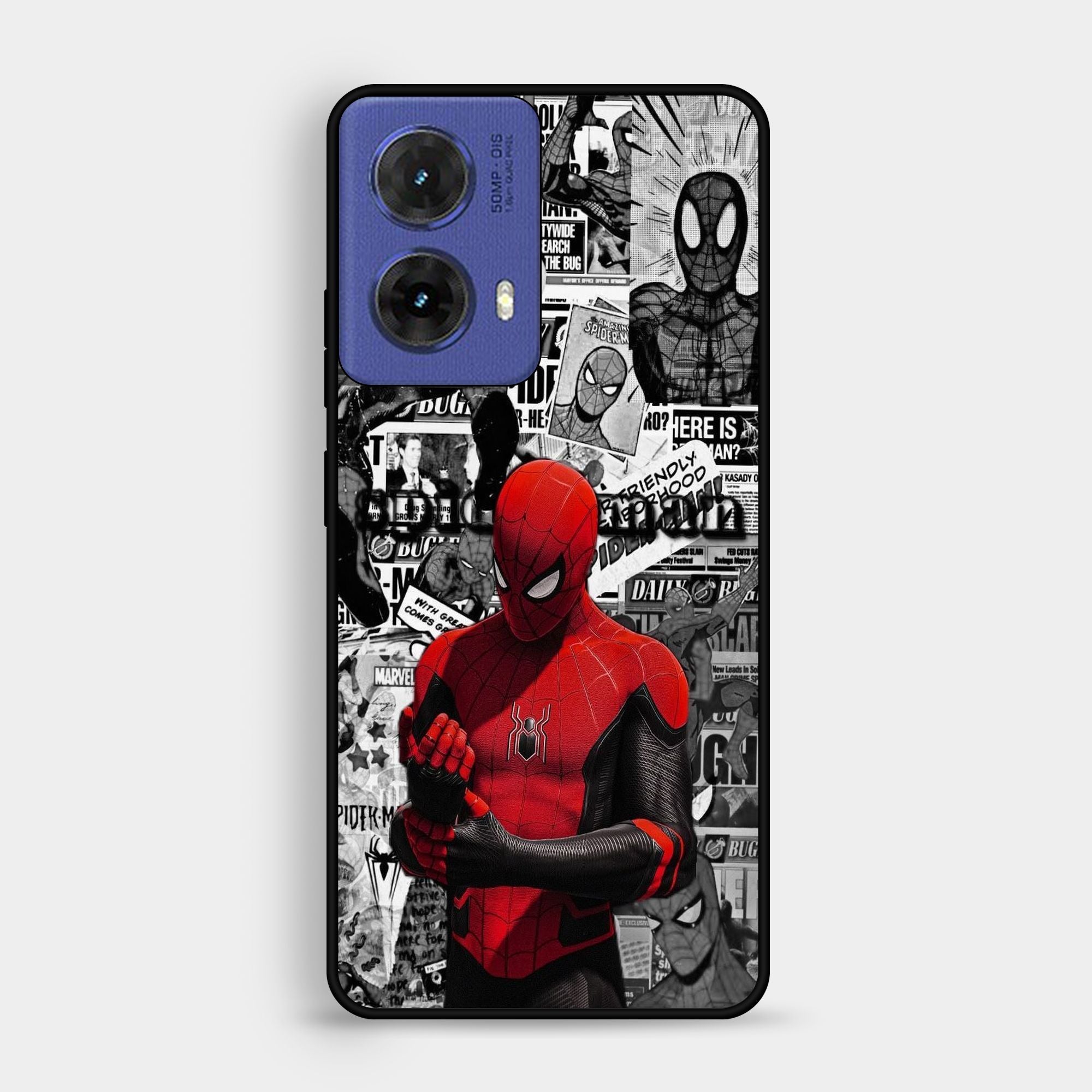 Motorola Moto G85 - Spiderman Wallpapers - Premium Glossy Phone Case