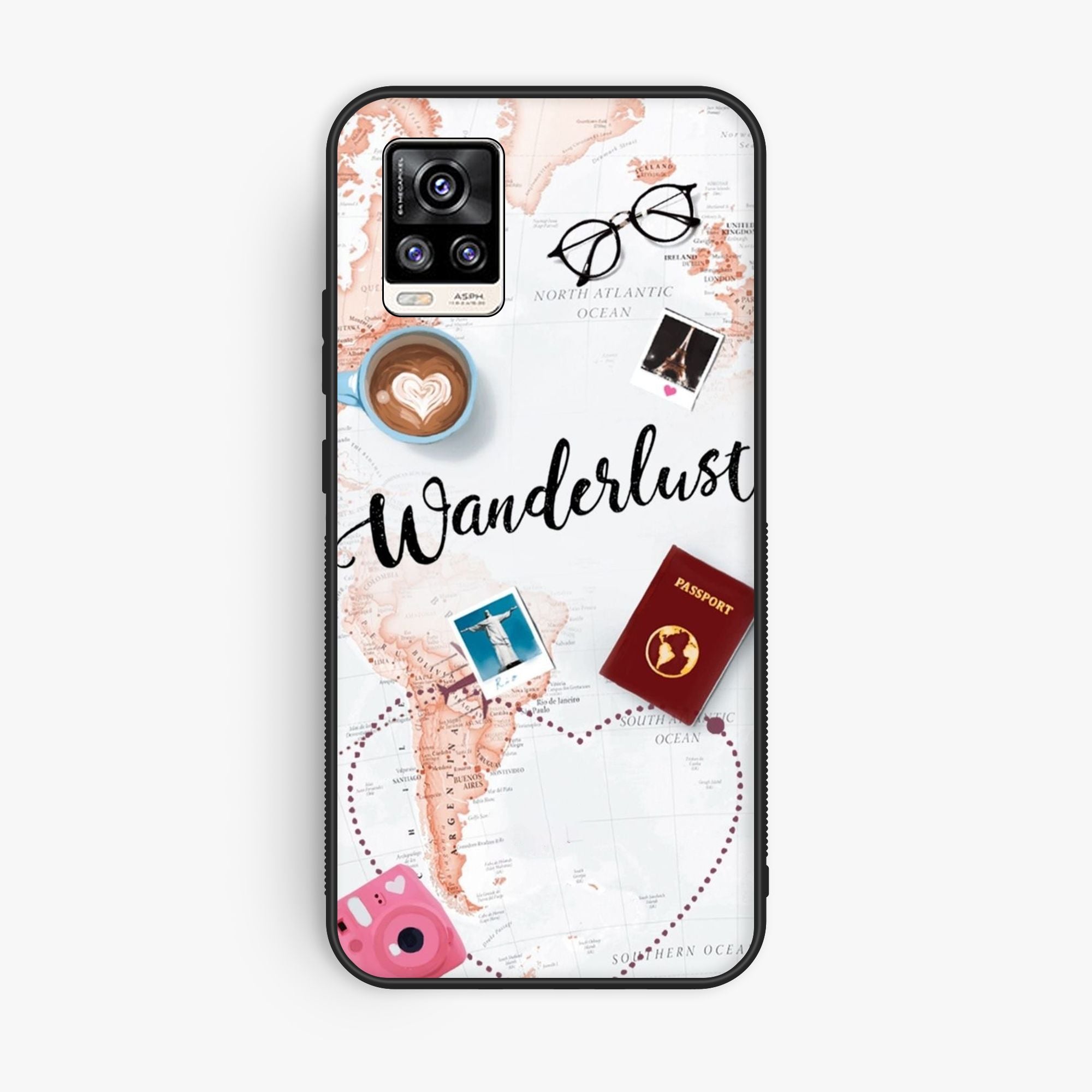 Vivo V20 Design 005 Premium Glossy Phone Case
