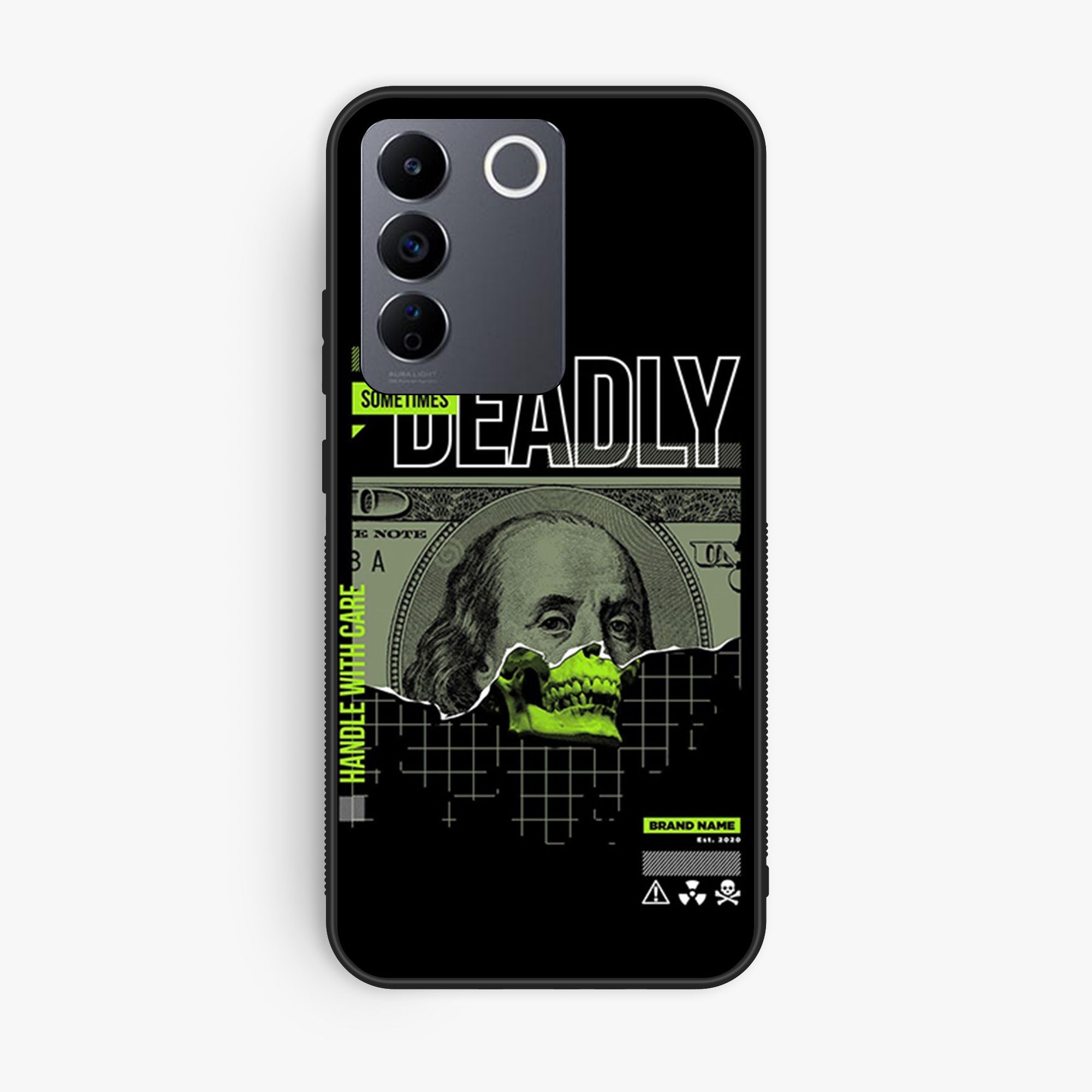 Vivo V27E Design 076 Premium Glossy Phone Case