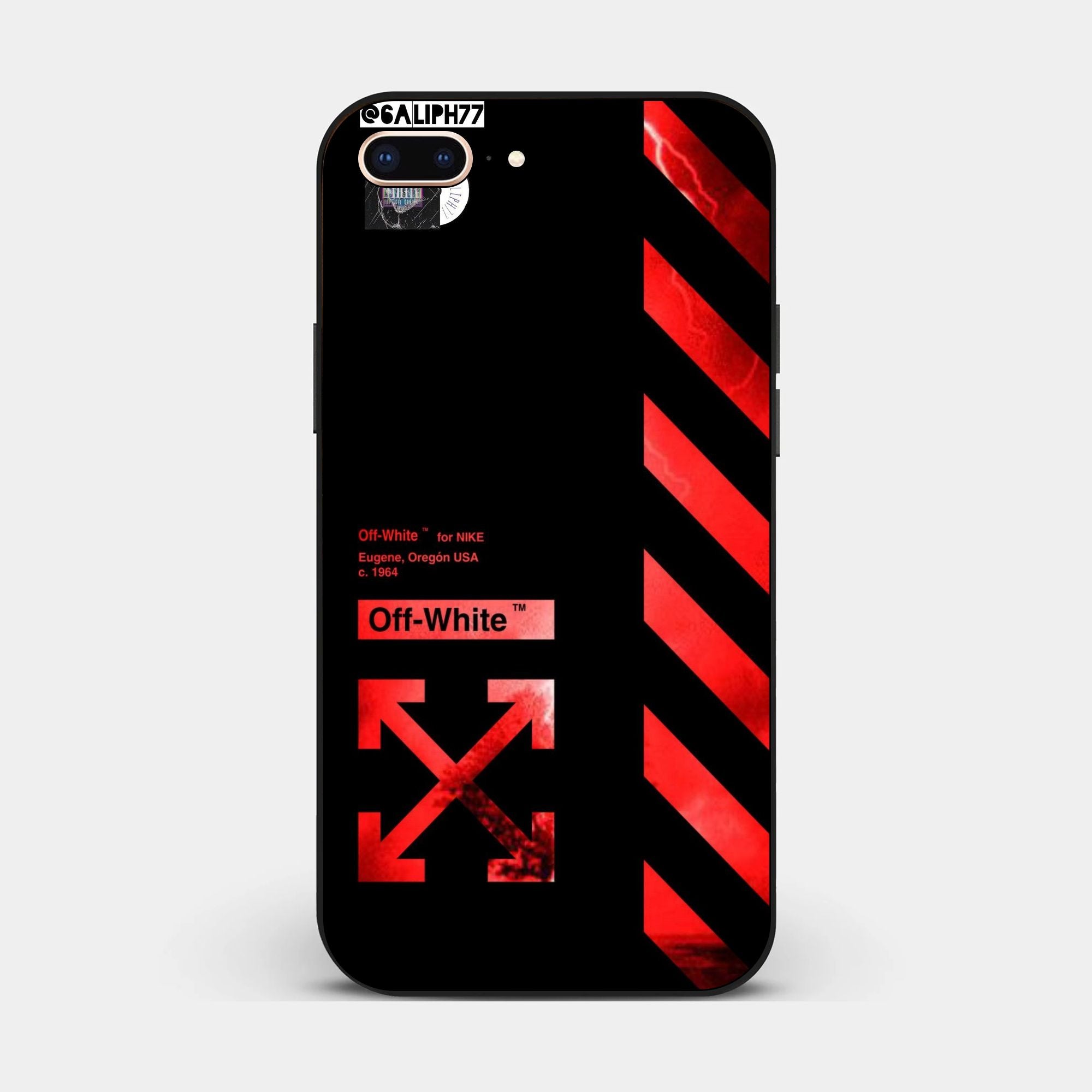 iPhone 8 Plus - Off - White X - Premium Glossy Phone Case