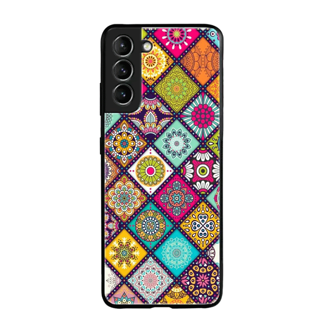 Mandala Art Design Premium Glass Phone Case All Models