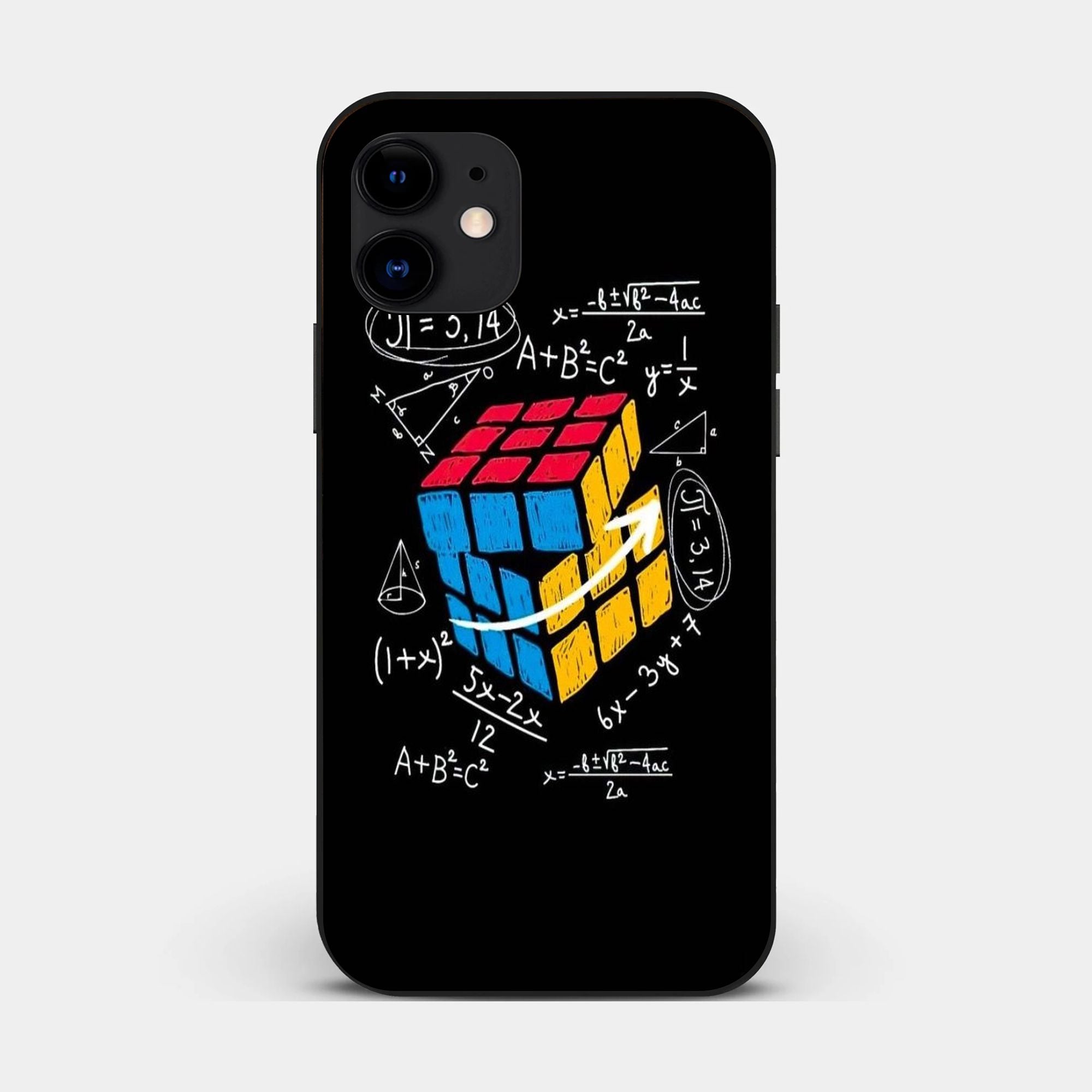 iPhone 12 Mini - A Black Shirt With Rub - Premium Glossy Phone Case