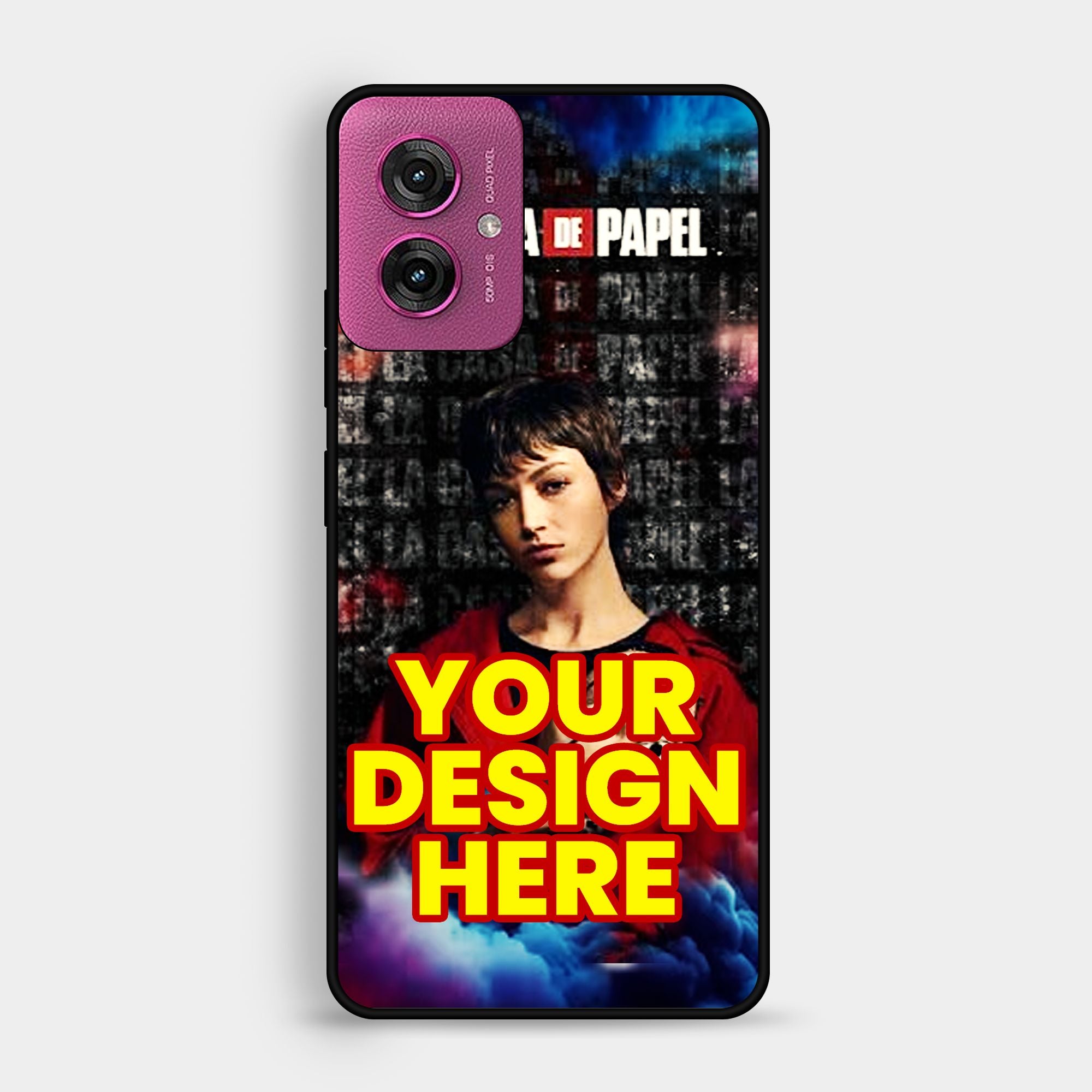 Motorola G55 - Customized Own - Premium Glossy Phone Case