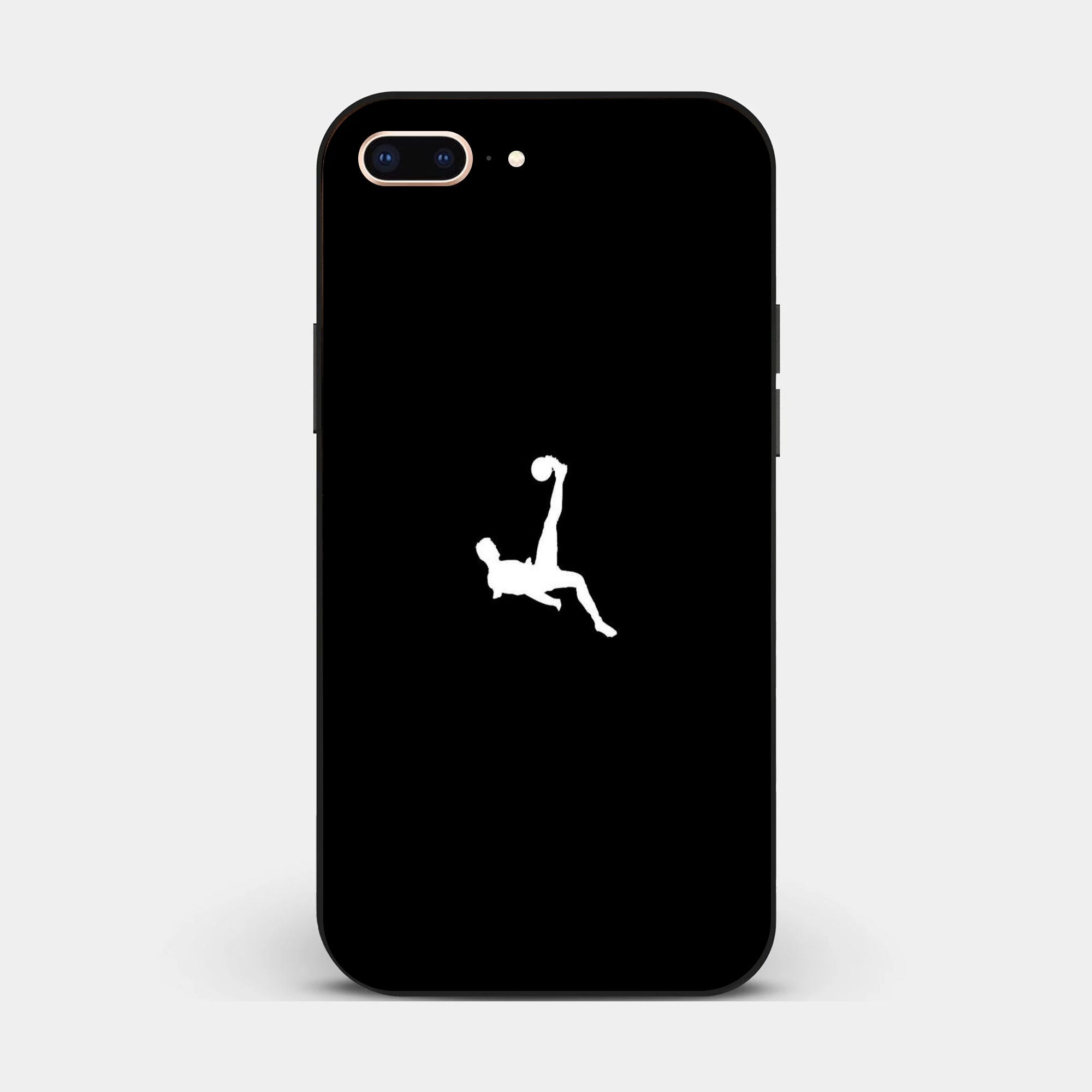 iPhone 8 Plus - A Silhouette Of Man Doing - Premium Glossy Phone Case