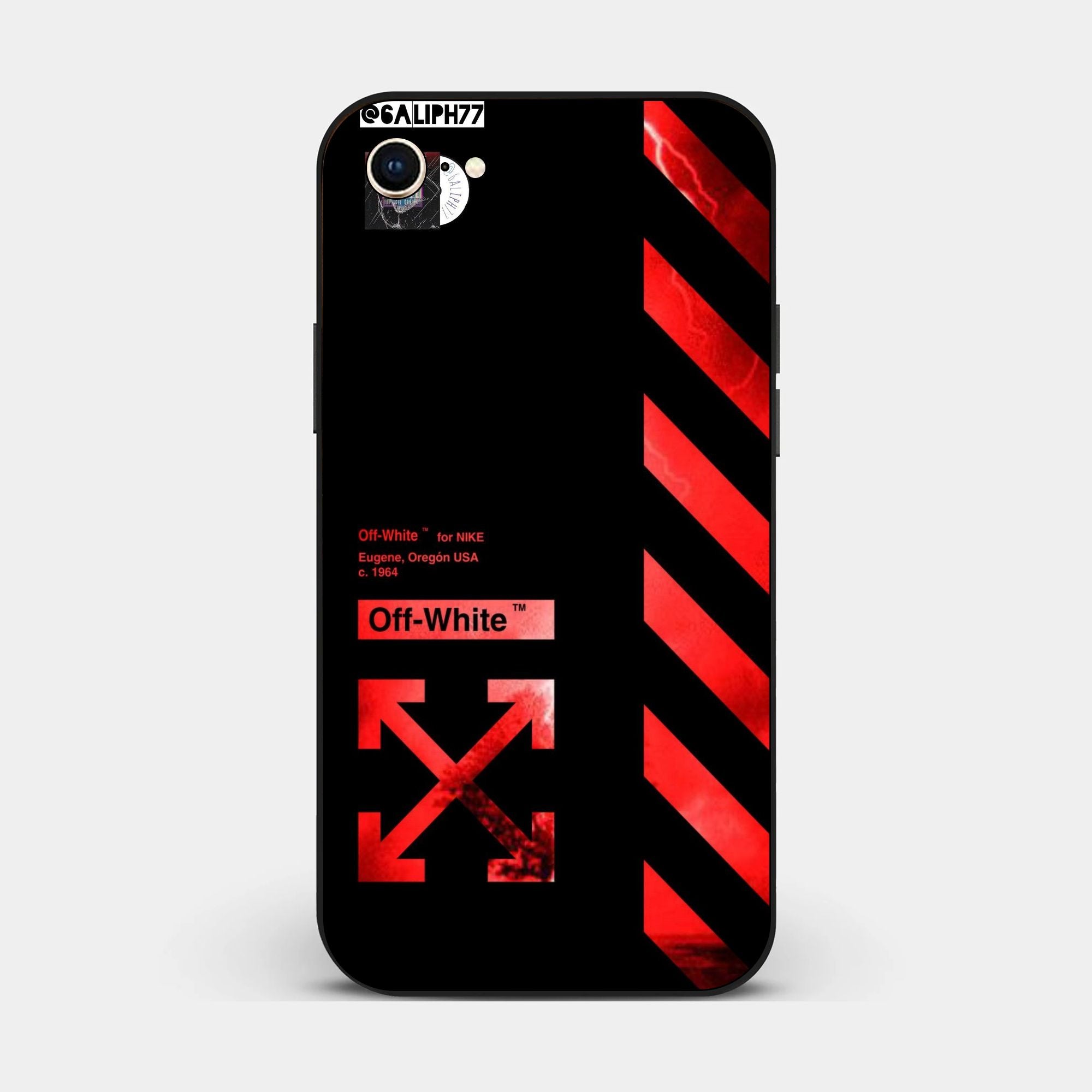 iPhone 8 - Off - White X - Premium Glossy Phone Case