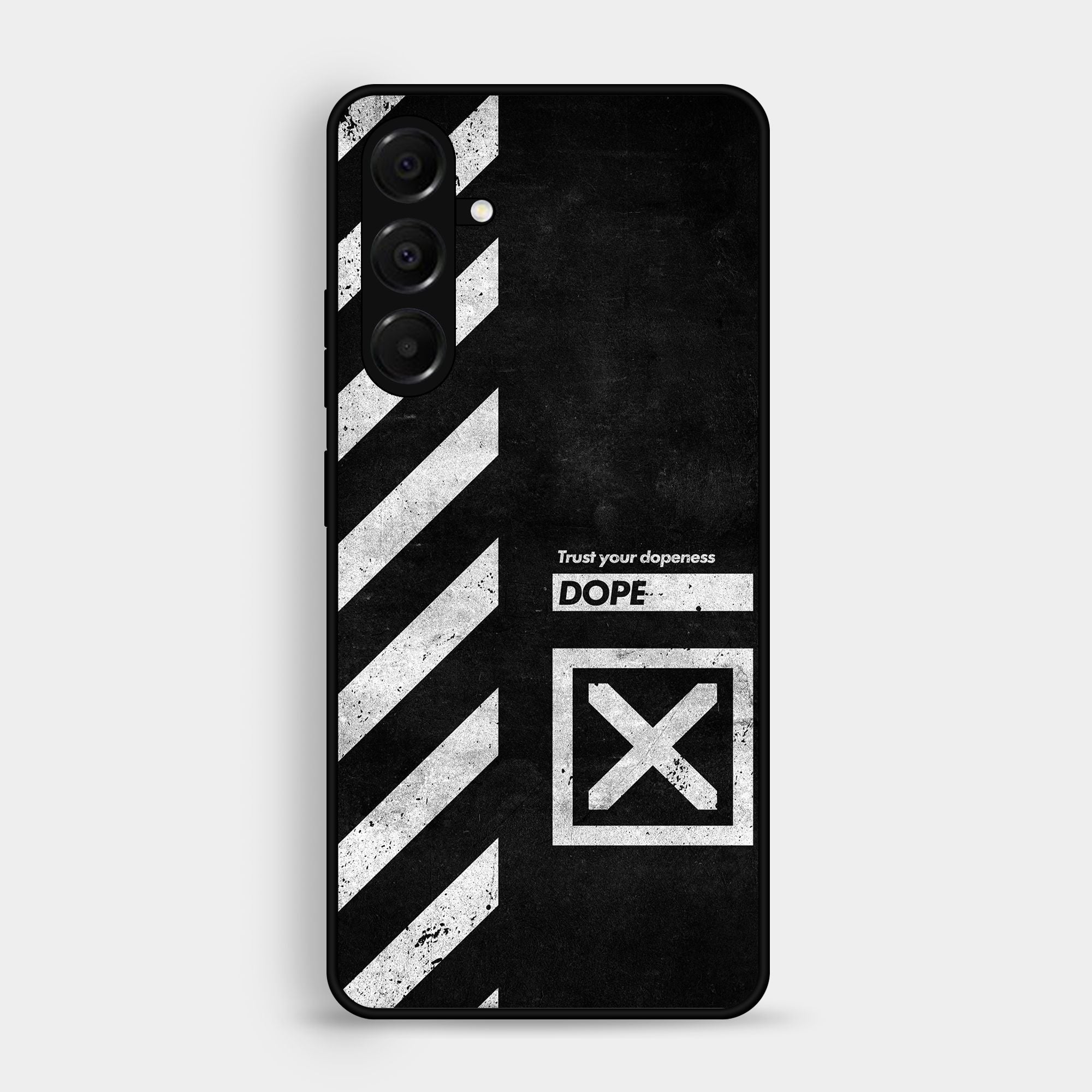 Samsung Samsung Galaxy A05s Trust Your Dopeness Premium Metal Printed soft Bumper shock Proof Case