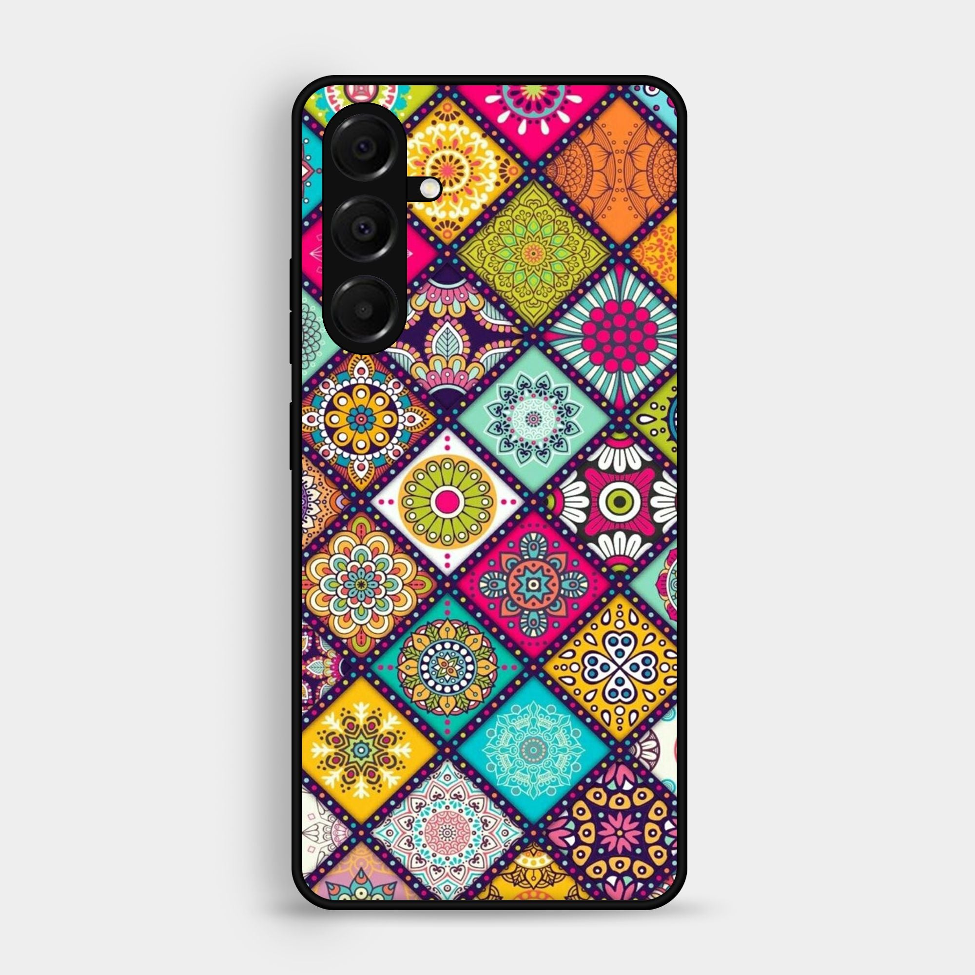 Samsung Samsung Galaxy A05s Mandala Art Design Premium Metal Printed soft Bumper shock Proof Case