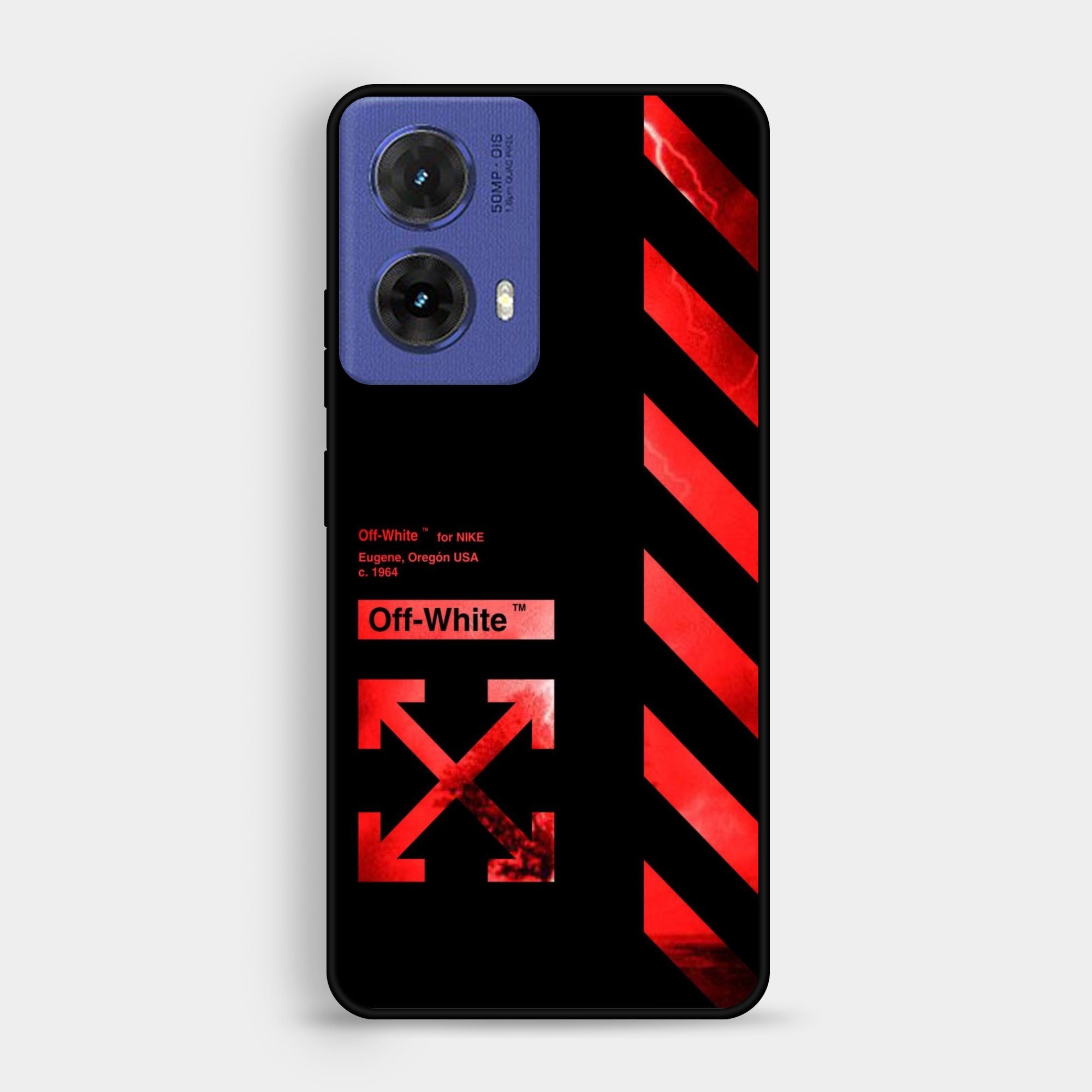Motorola Moto G85 - Off - White X - Premium Glossy Phone Case