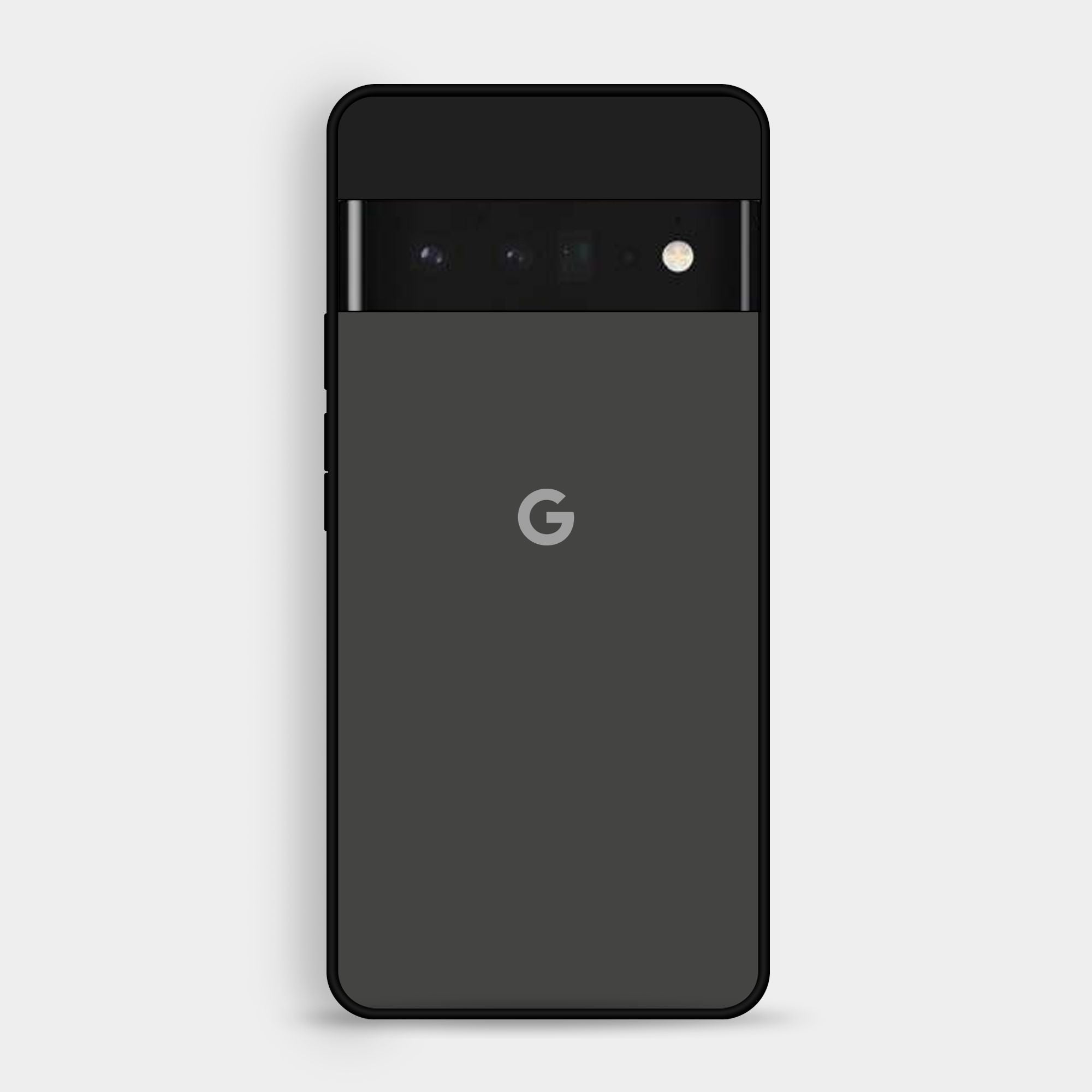 Google Pixel Google Pixel 6a Dark Gray Pixel Logo Premium Glossy Phone Case