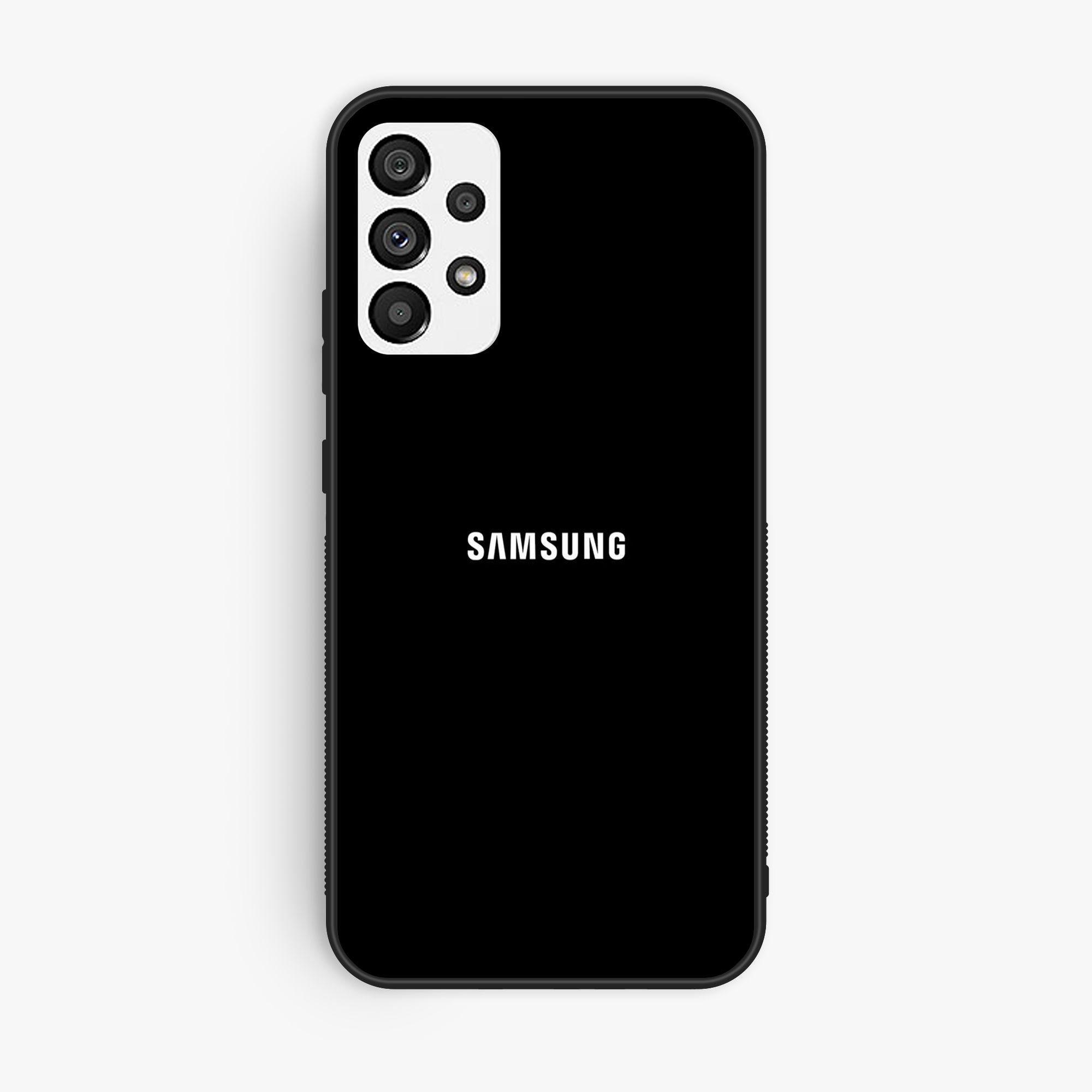 Samsung Samsun A72 Solid Black Samsung Premium Glossy Phone Case