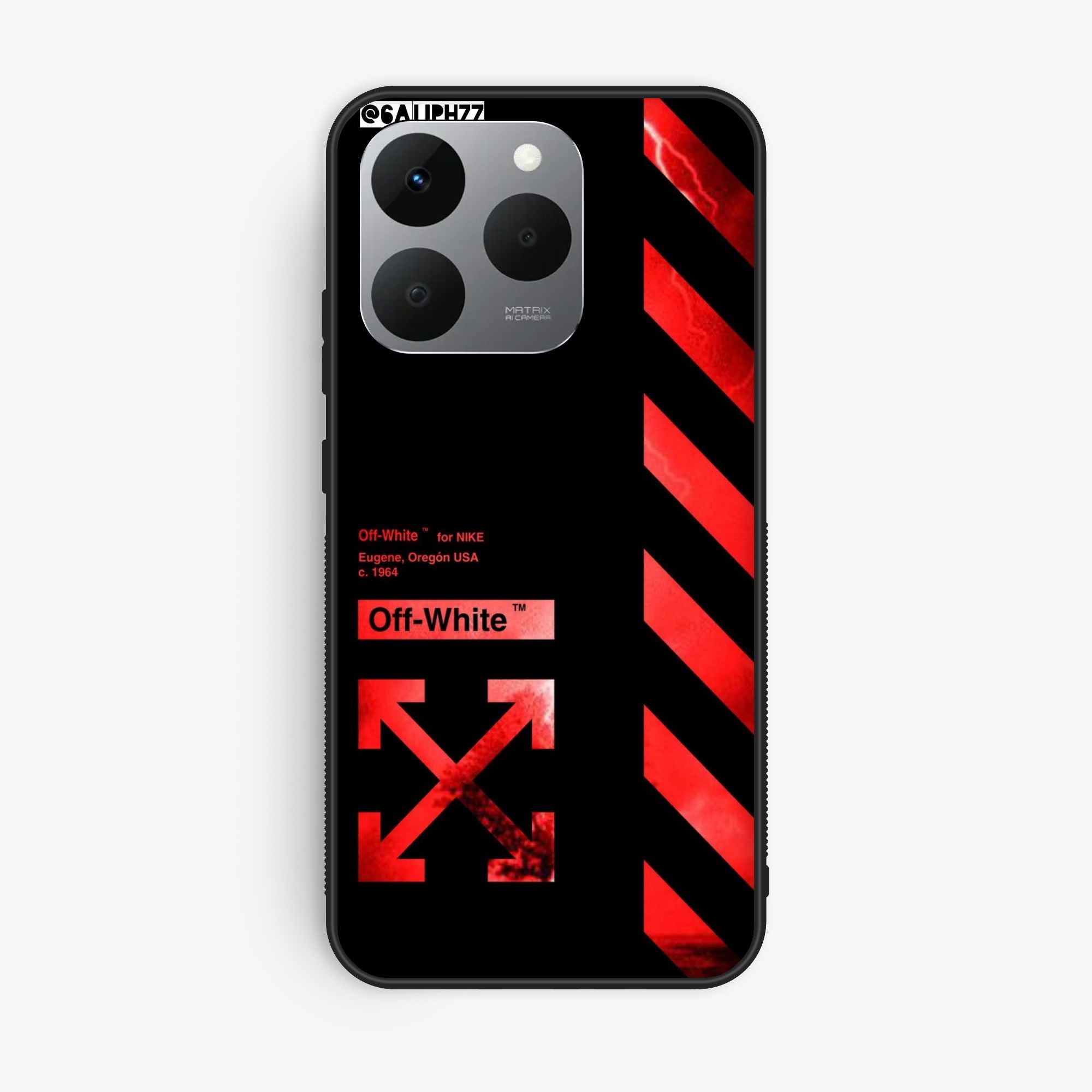 Realme 15T 5G - Off - White X - Premium Glossy Phone Case