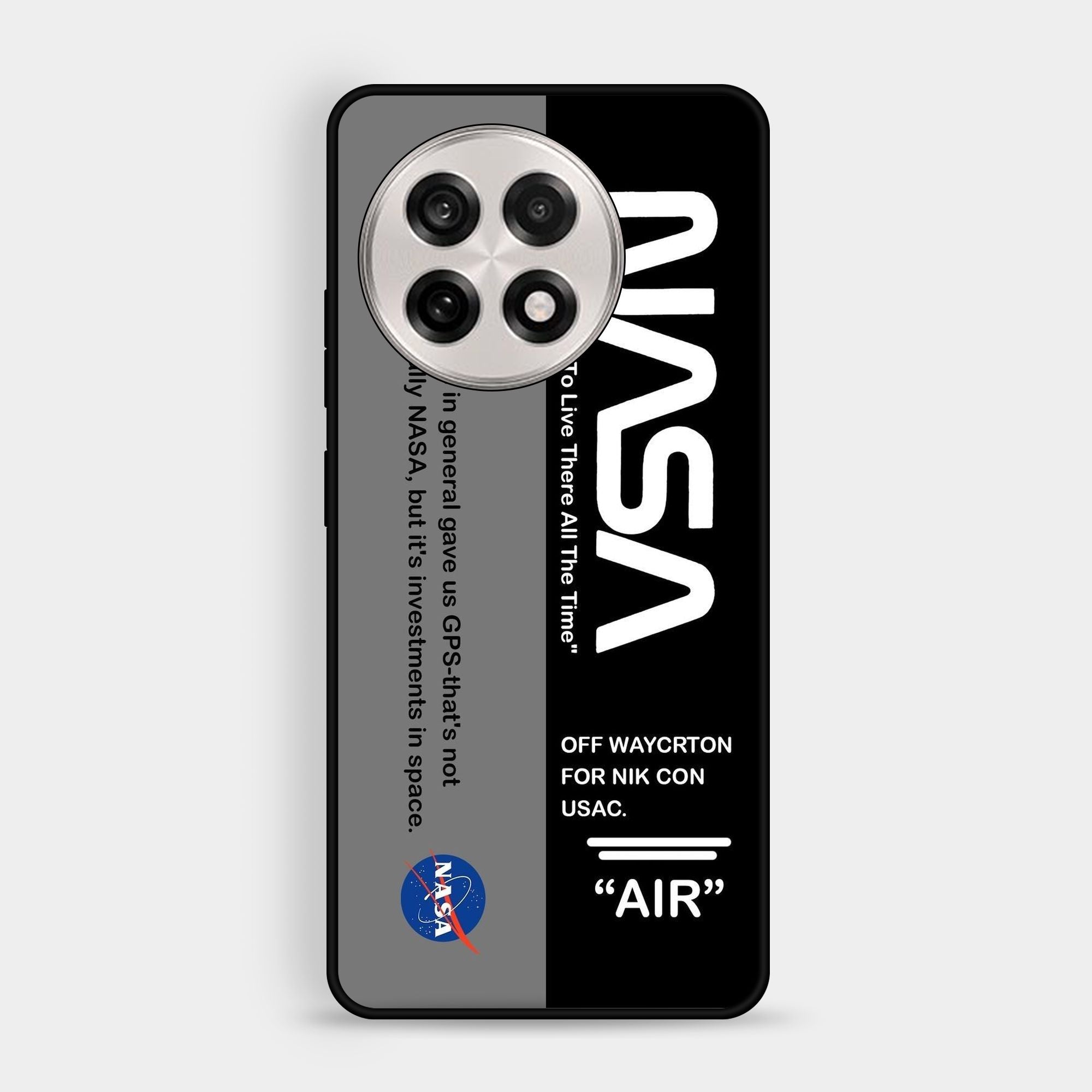 OnePlus 13R - The Nasa Logo And - Premium Glossy Phone Case