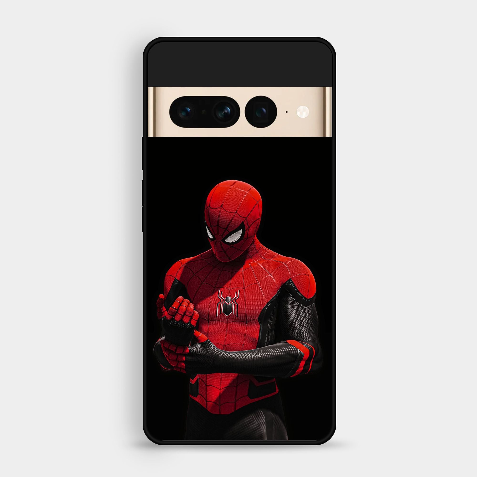Google Pixel 7 Pro Spiderman Wallpaper By The - - Premium Metal Printed Soft Bumper Shock Proof Case